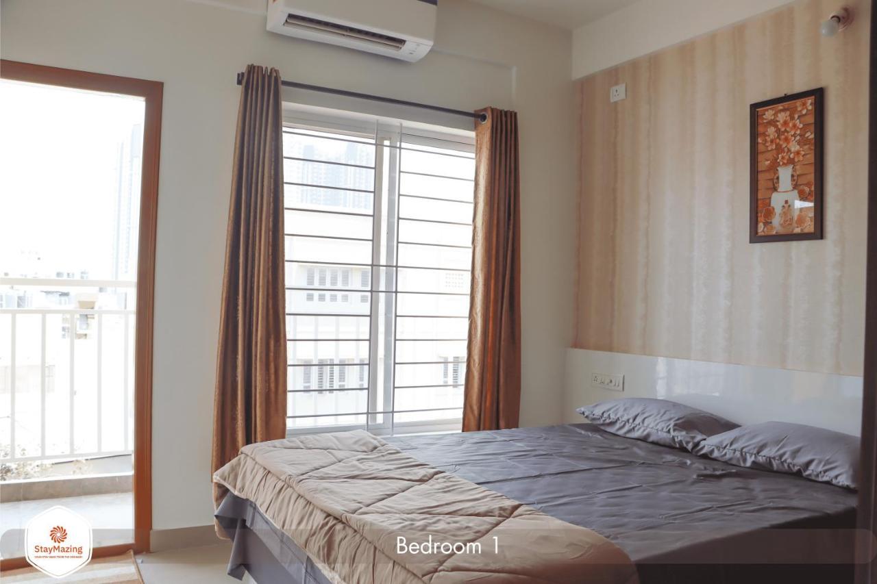 Staymazing-1,2 & 3 Bhk Ac In Hebbal-5mins To Manyata-30mins To Airport Apartment *