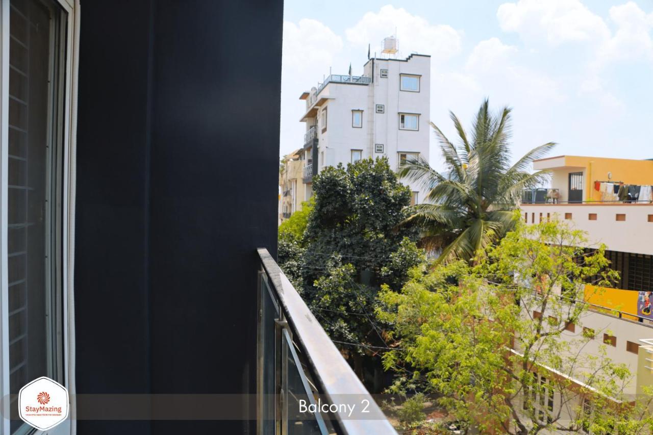 Staymazing-1,2 & 3 Bhk Ac In Hebbal-5mins To Manyata-30mins To Airport Apartment Bangalore