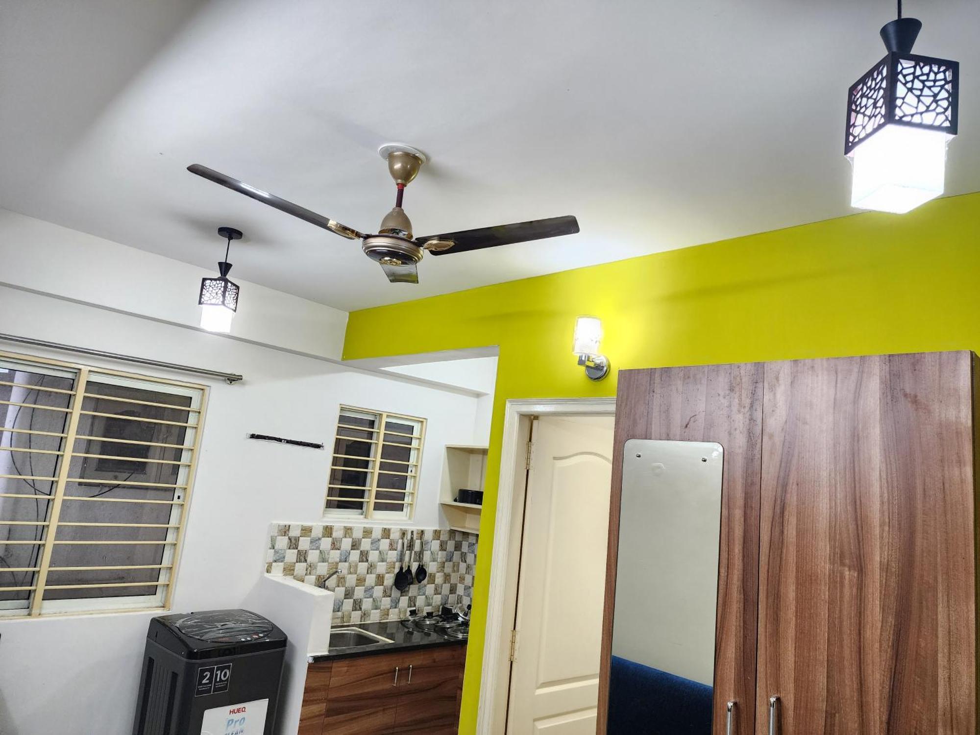 Apartment Furnished 1bhk House In Ground Floor Bangalore