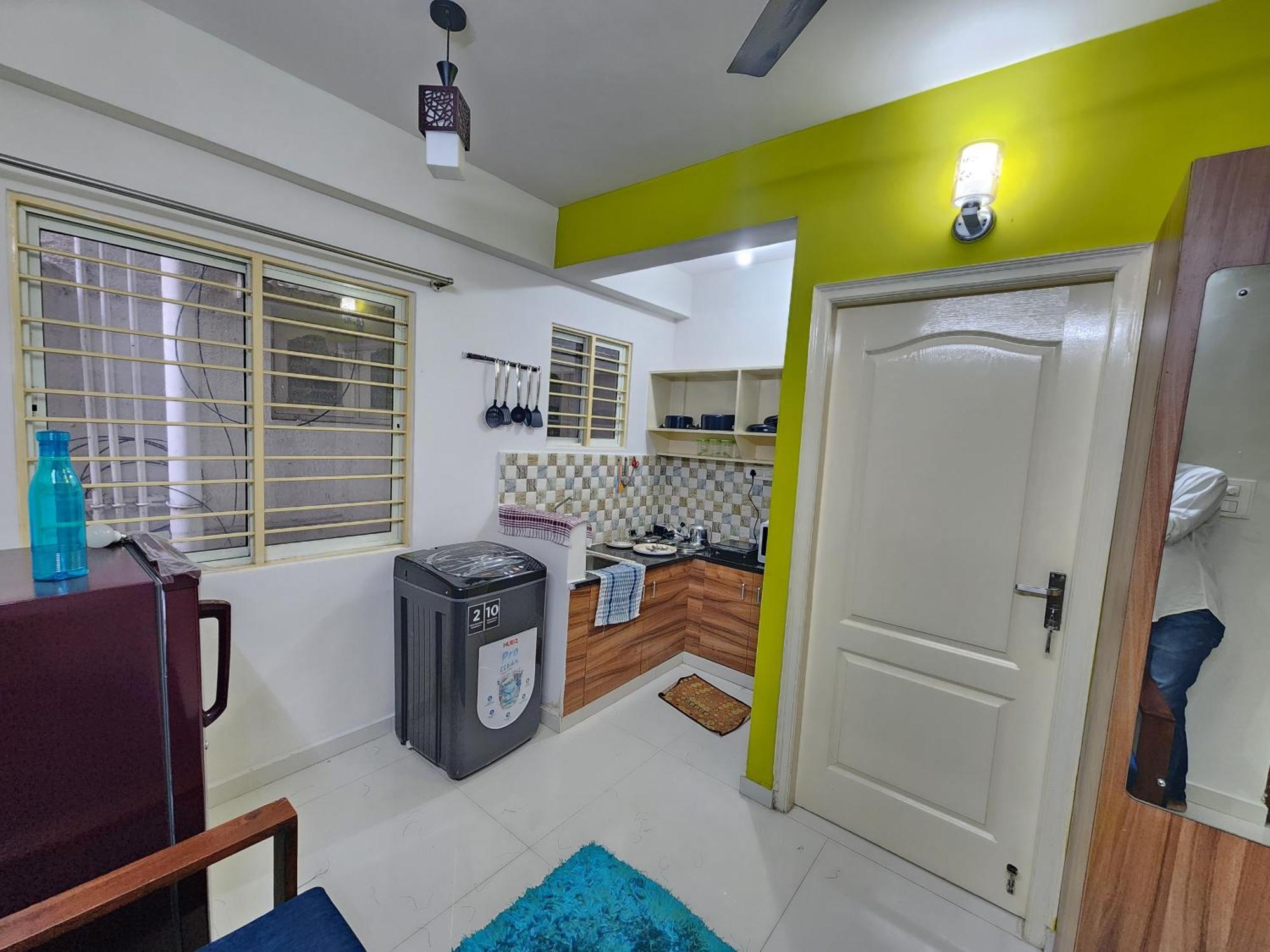 Furnished 1bhk House In Ground Floor Apartment