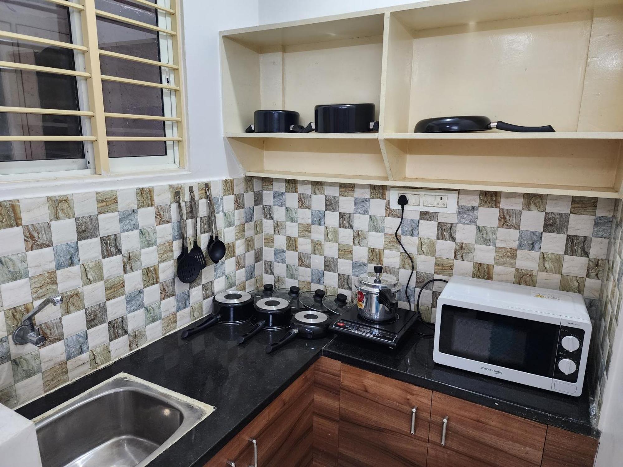 Furnished 1bhk House In Ground Floor Apartment