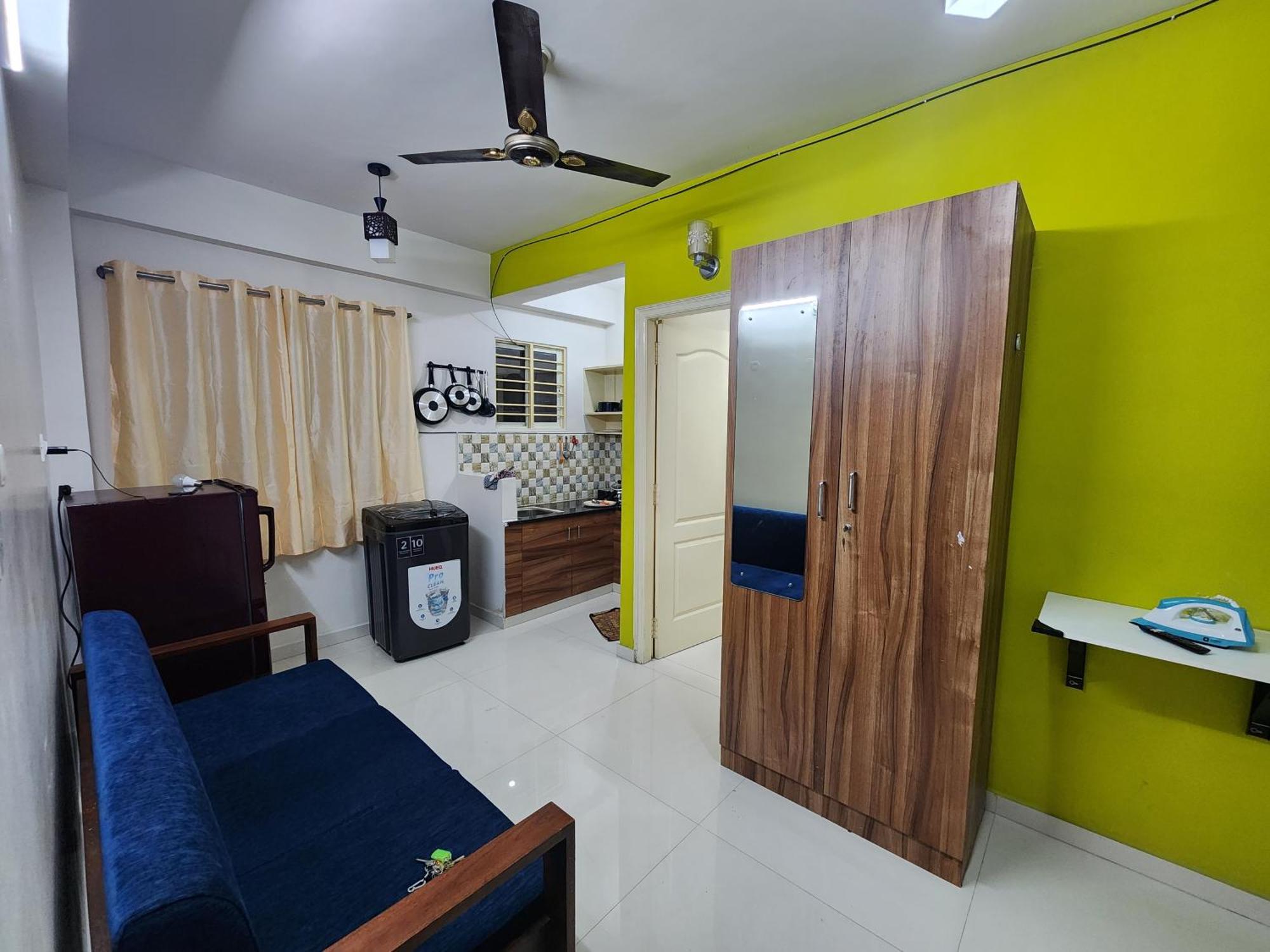 Furnished 1bhk House In Ground Floor Apartment *