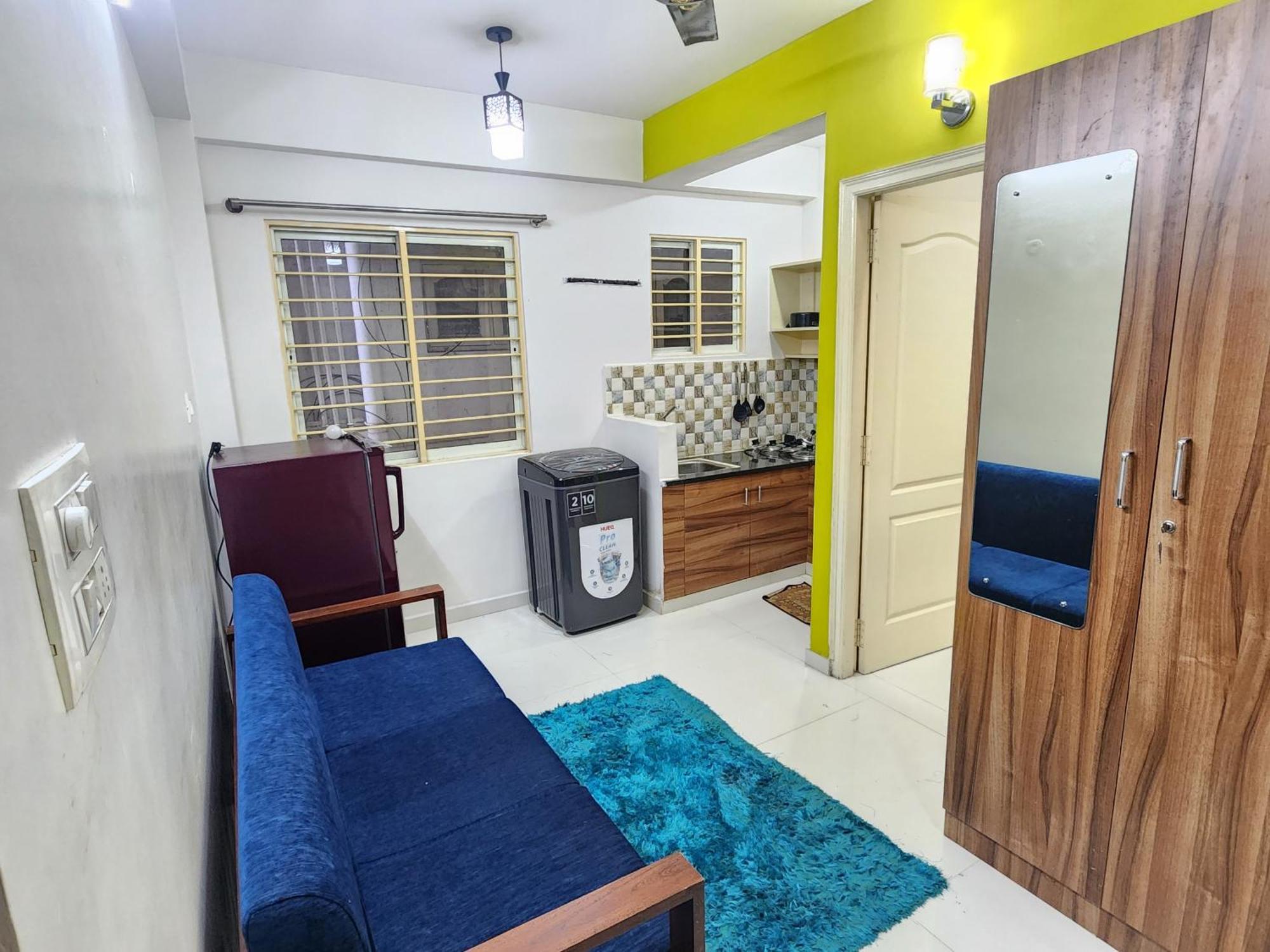Furnished 1bhk House In Ground Floor Apartment