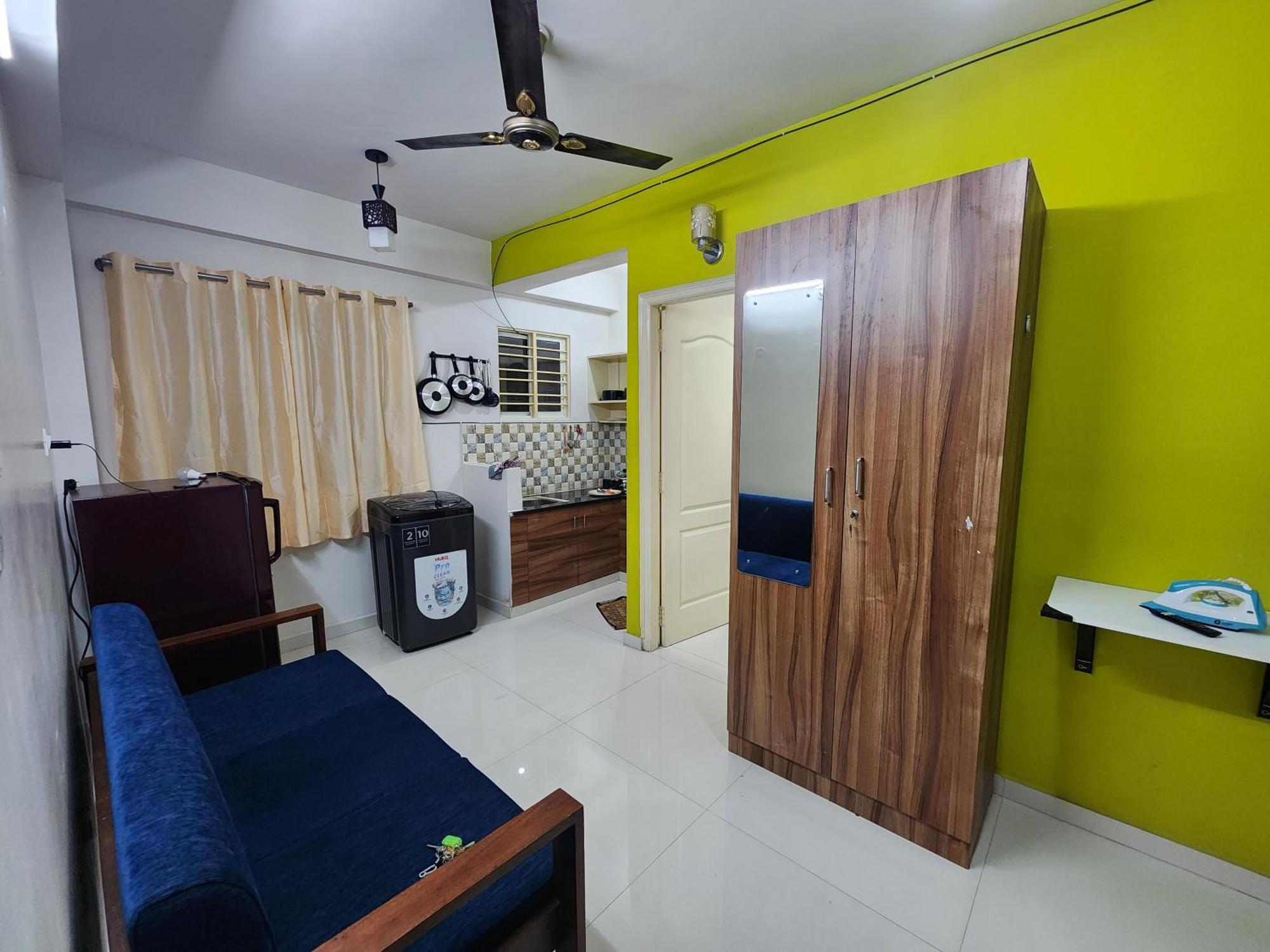 Furnished 1bhk House In Ground Floor Apartment *