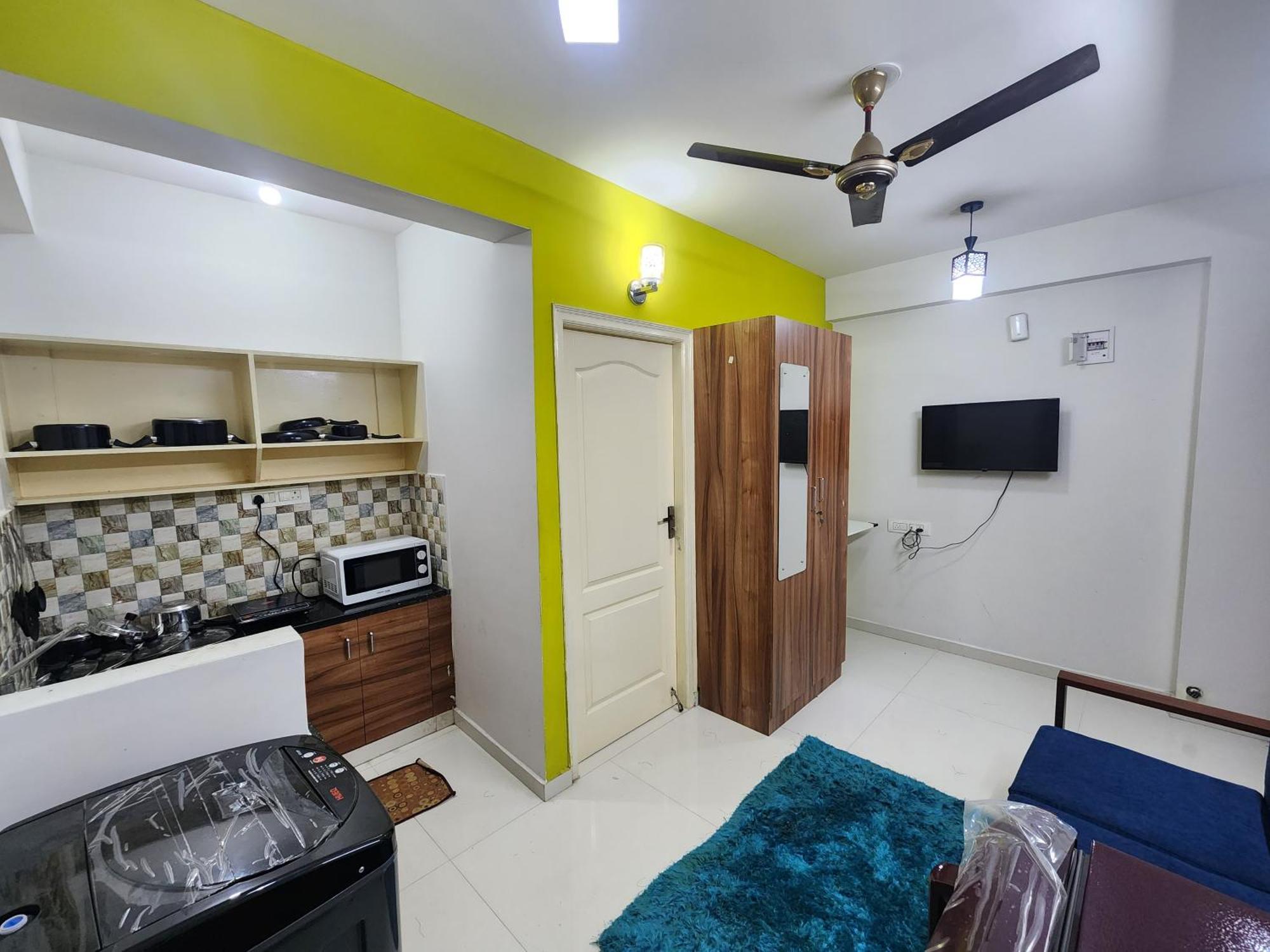 Furnished 1bhk House In Ground Floor *