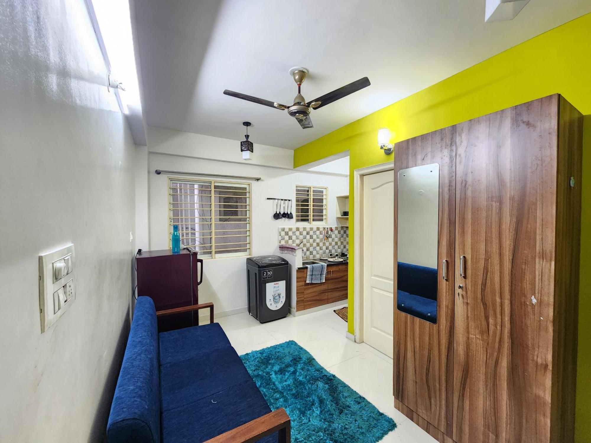 Furnished 1bhk House In Ground Floor Apartment