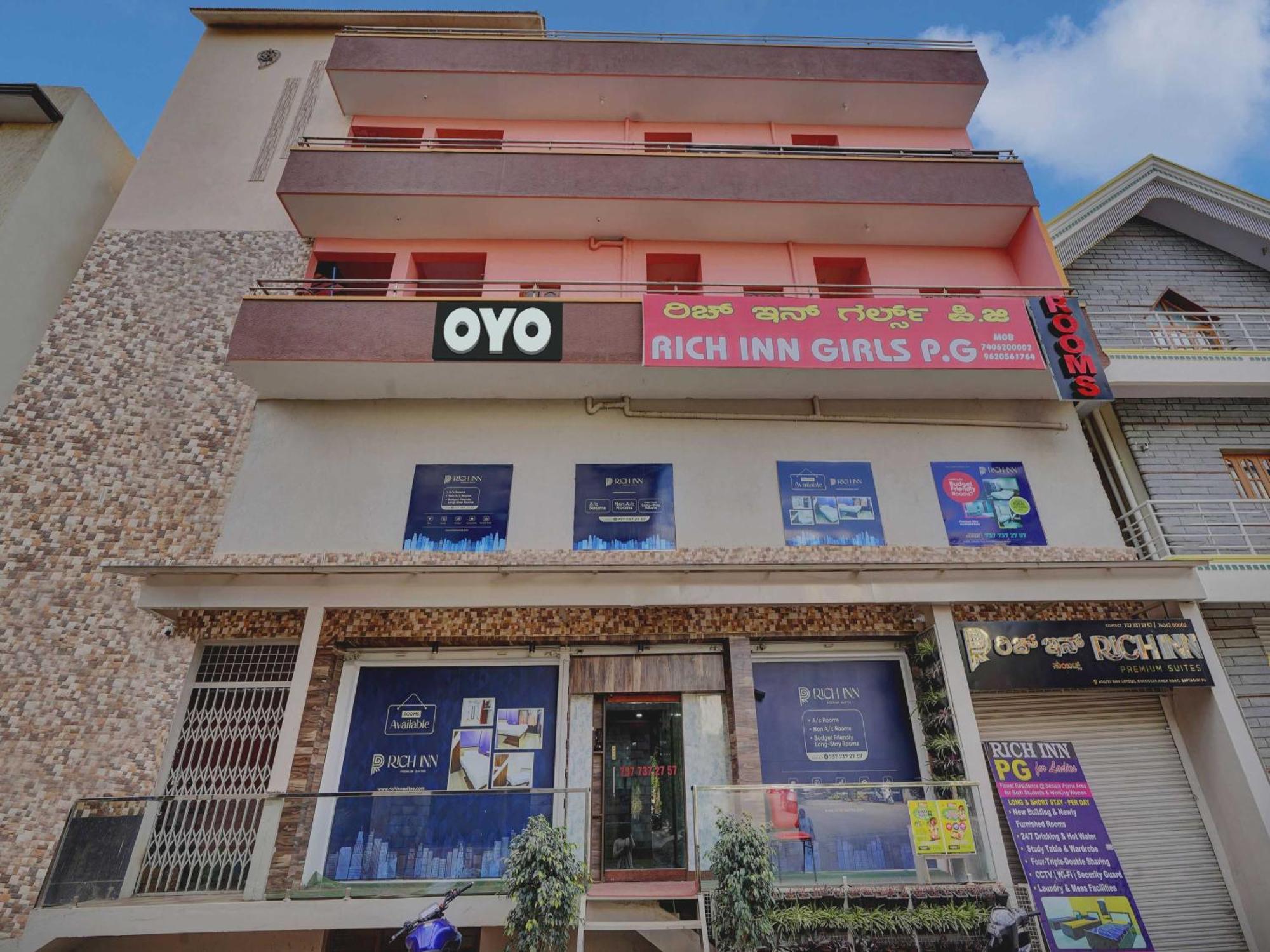 O Rich Premium Near Nagasandra Metro Station. 3* Bangalore