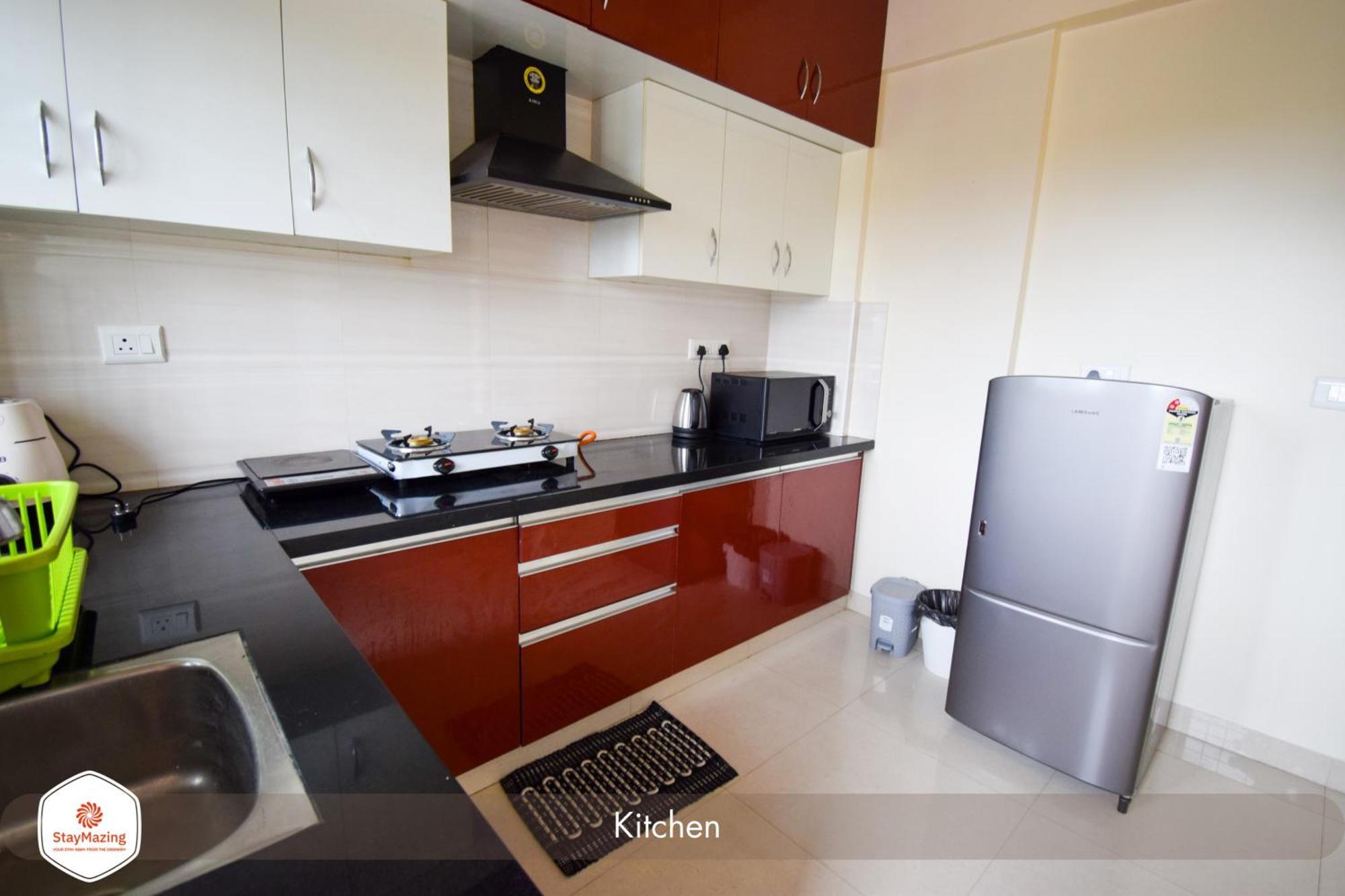 Staymazing Boutique Ac Apartments-manyata,hebbal-1,2&3 Bhks-30mins To Airport *