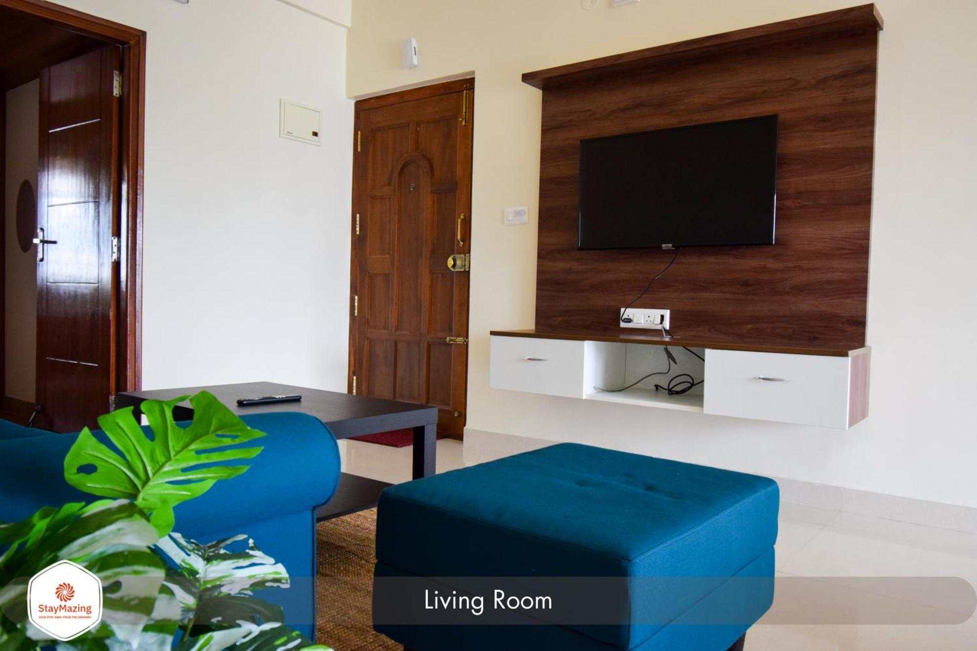 Apartment Staymazing Boutique Ac Apartments-manyata,hebbal-1,2&3 Bhks-30mins To Airport