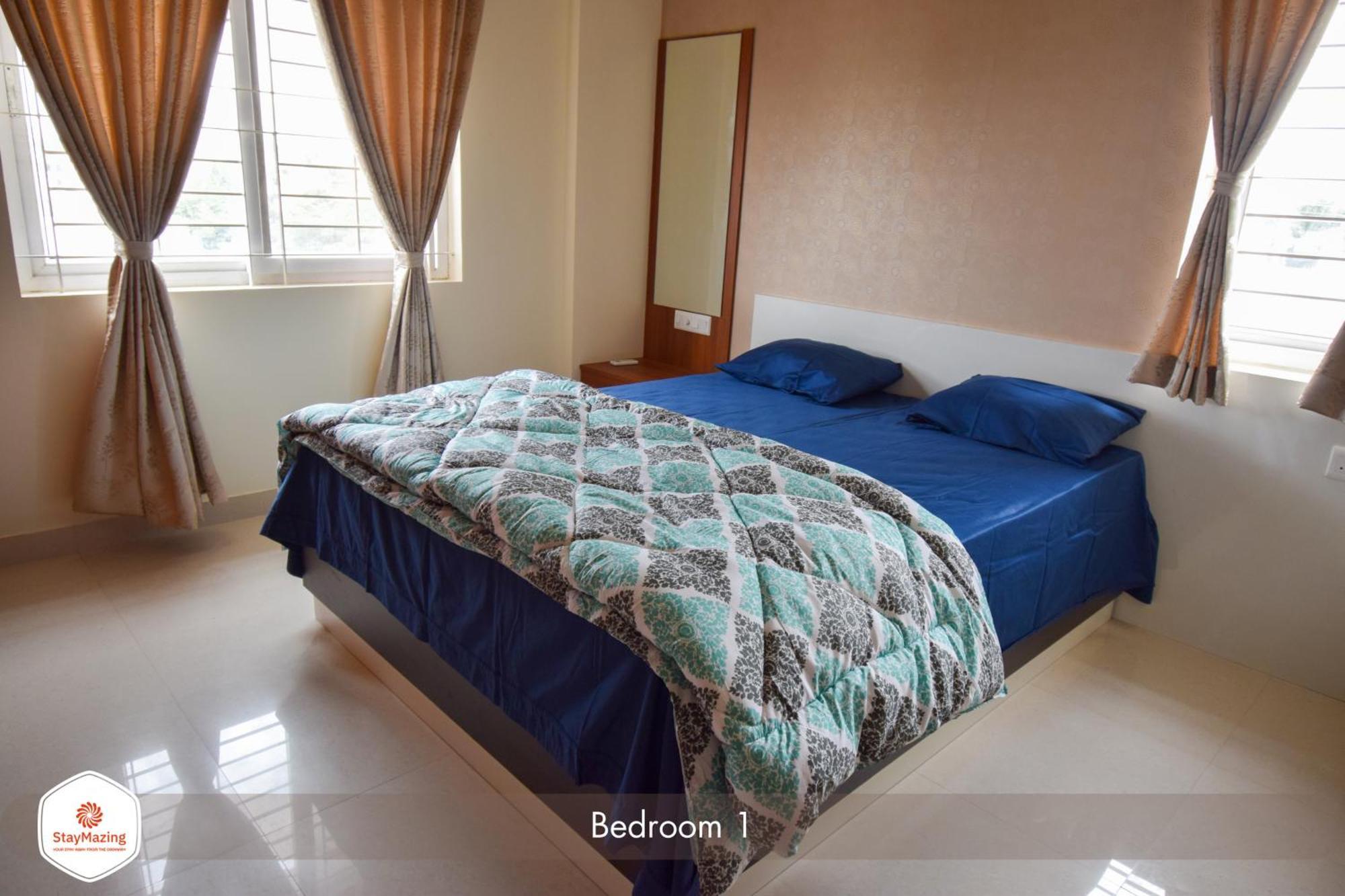 Staymazing Boutique Ac Apartments-manyata,hebbal-1,2&3 Bhks-30mins To Airport