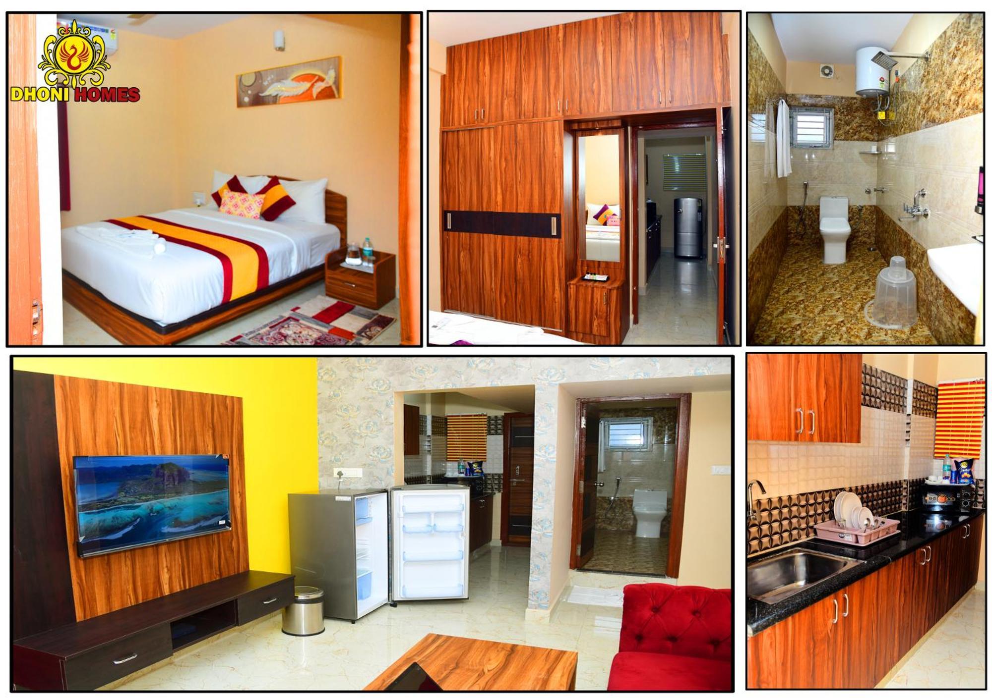 Dhoni Homes -premium 1 Bhk Service Manyata Tech Park Bangalore