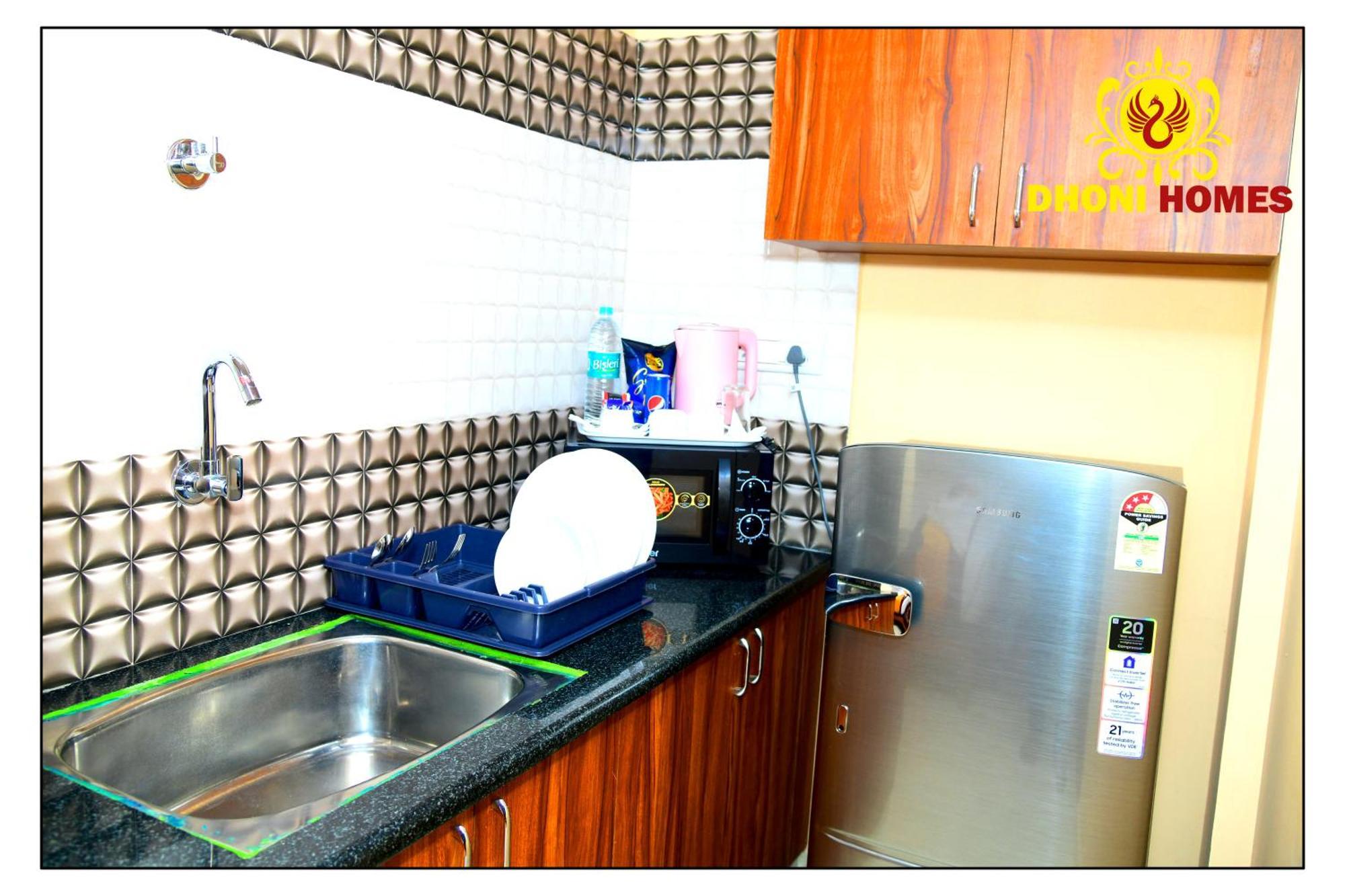Apartamento Dhoni Homes -premium 1 Bhk Service Manyata Tech Park *