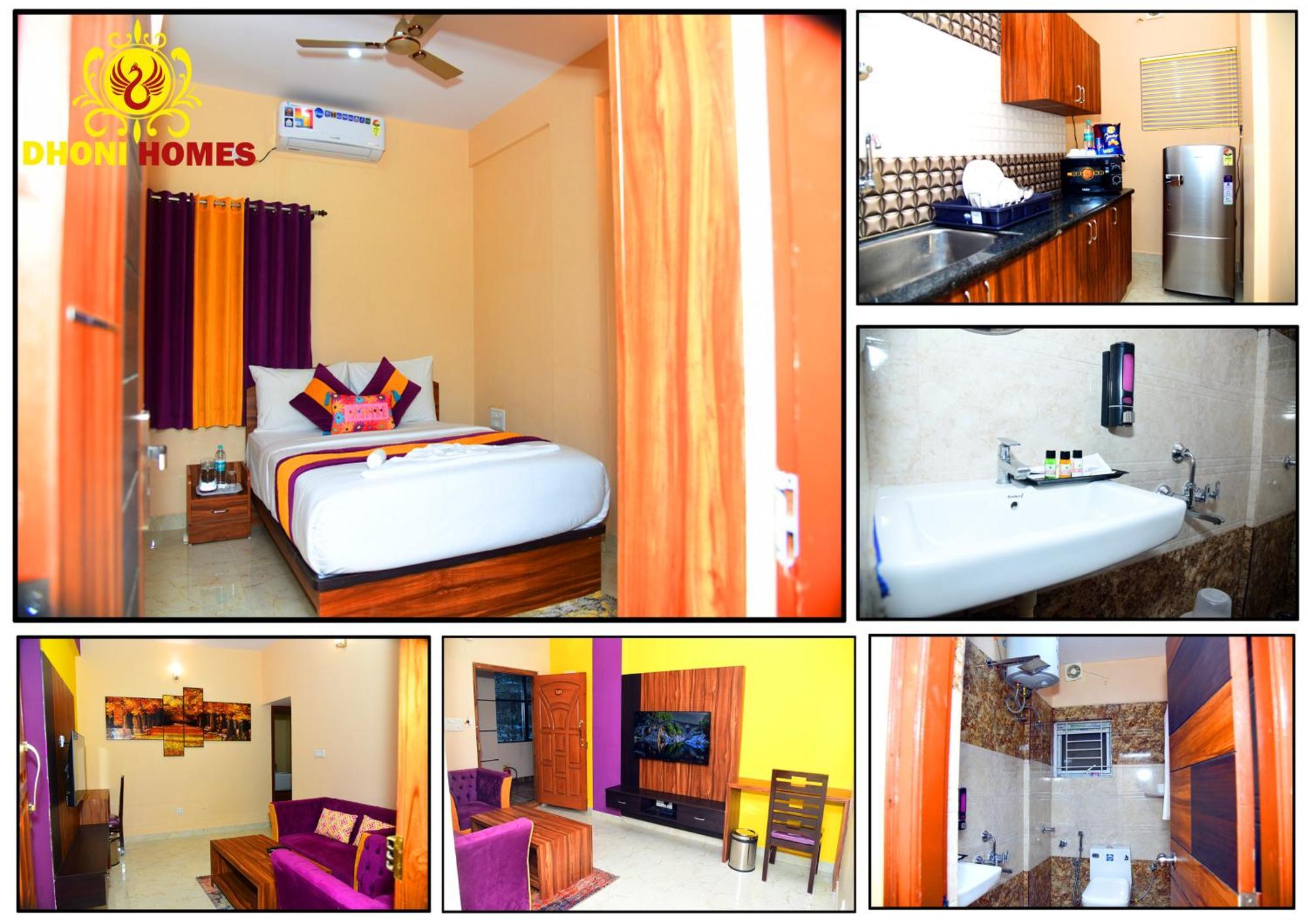 Dhoni Homes -premium 1 Bhk Service Manyata Tech Park * Bangalore