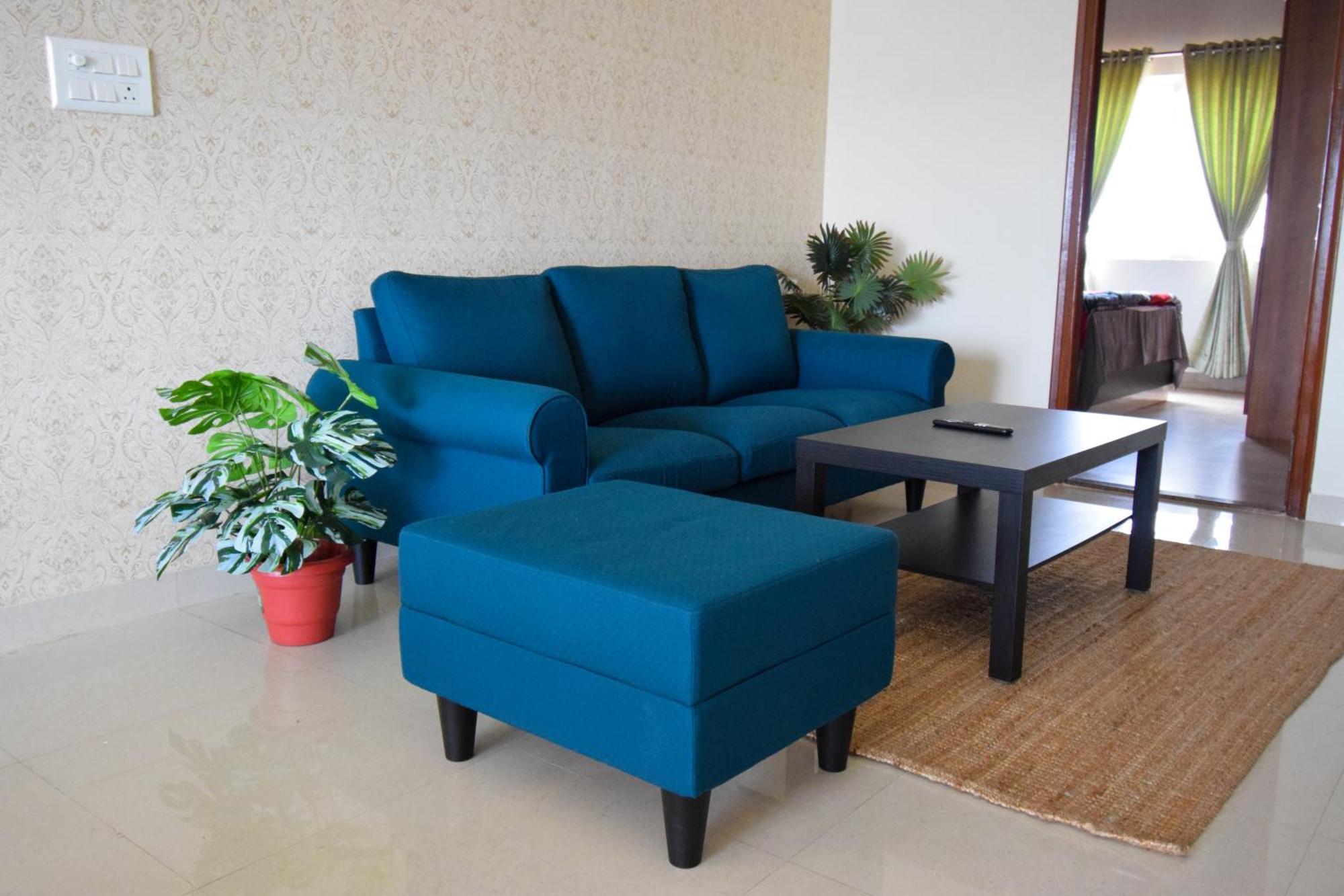 Apartment Staymazing-1,2 & 3 Bhk Ac In Hebbal-5mins To Manyata-30mins To Airport Bangalore
