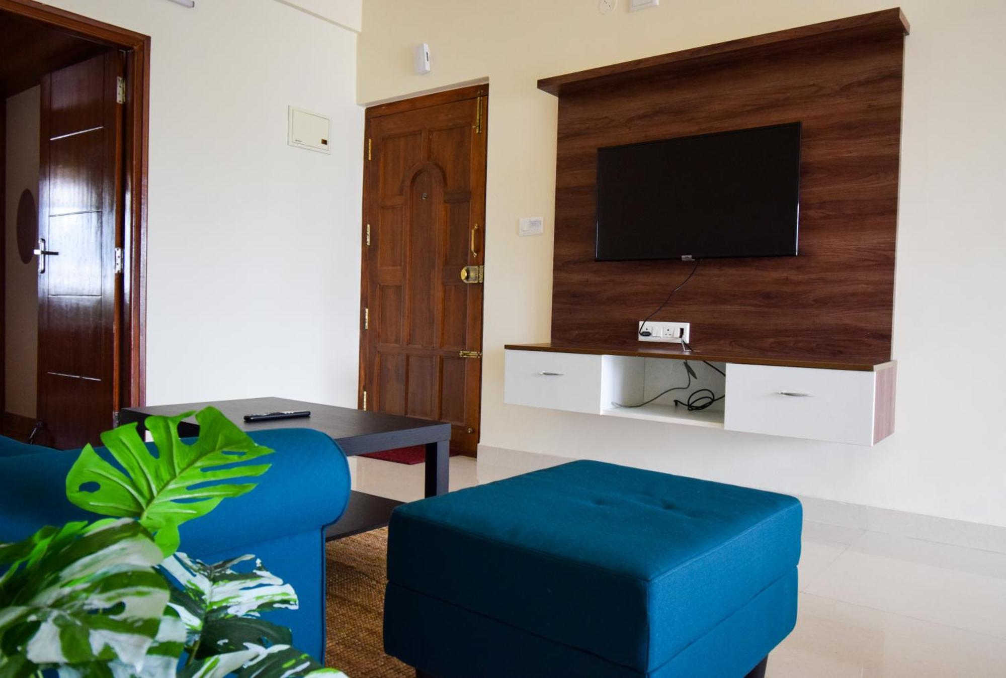 Staymazing-1,2 & 3 Bhk Ac In Hebbal-5mins To Manyata-30mins To Airport Apartment Bangalore