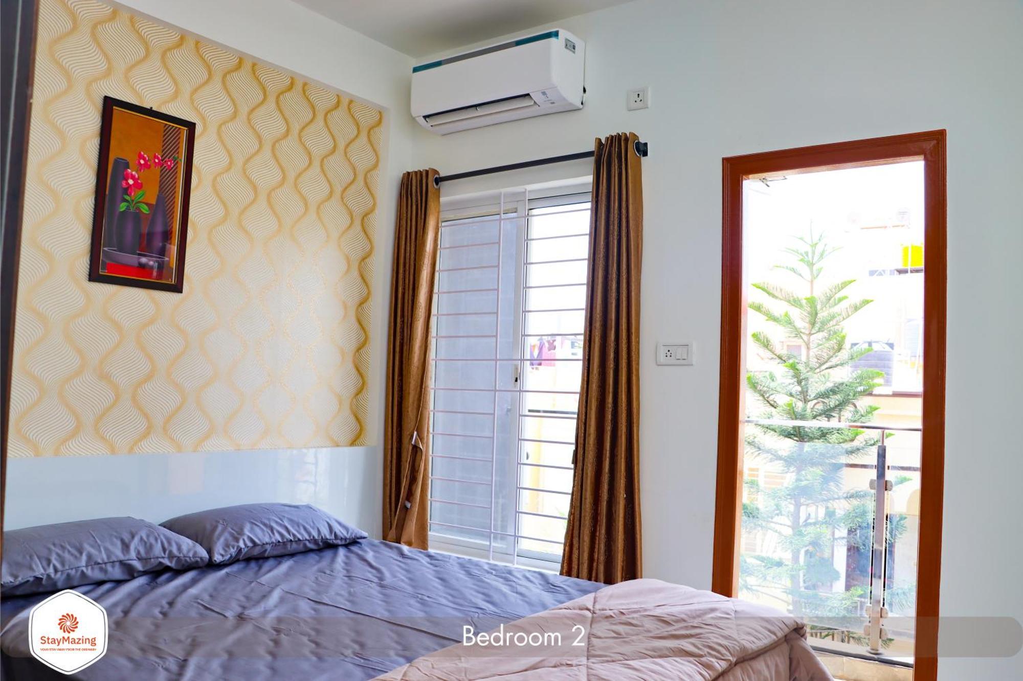Apartment Staymazing Boutique Ac Apartments-manyata,hebbal-1,2&3 Bhks-30mins To Airport Bangalore