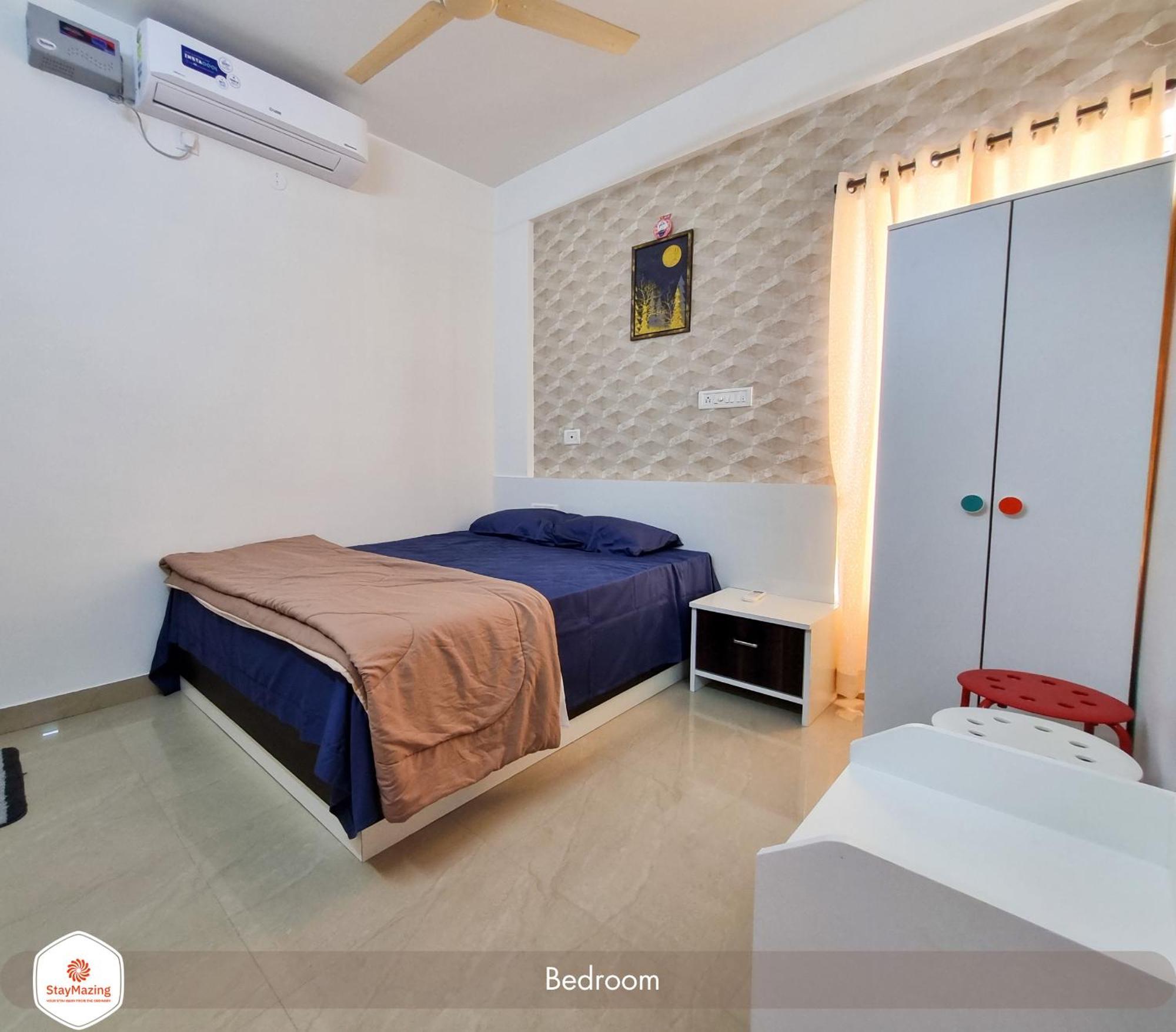 Staymazing Boutique Ac Apartments-manyata,hebbal-1,2&3 Bhks-30mins To Airport Bangalore