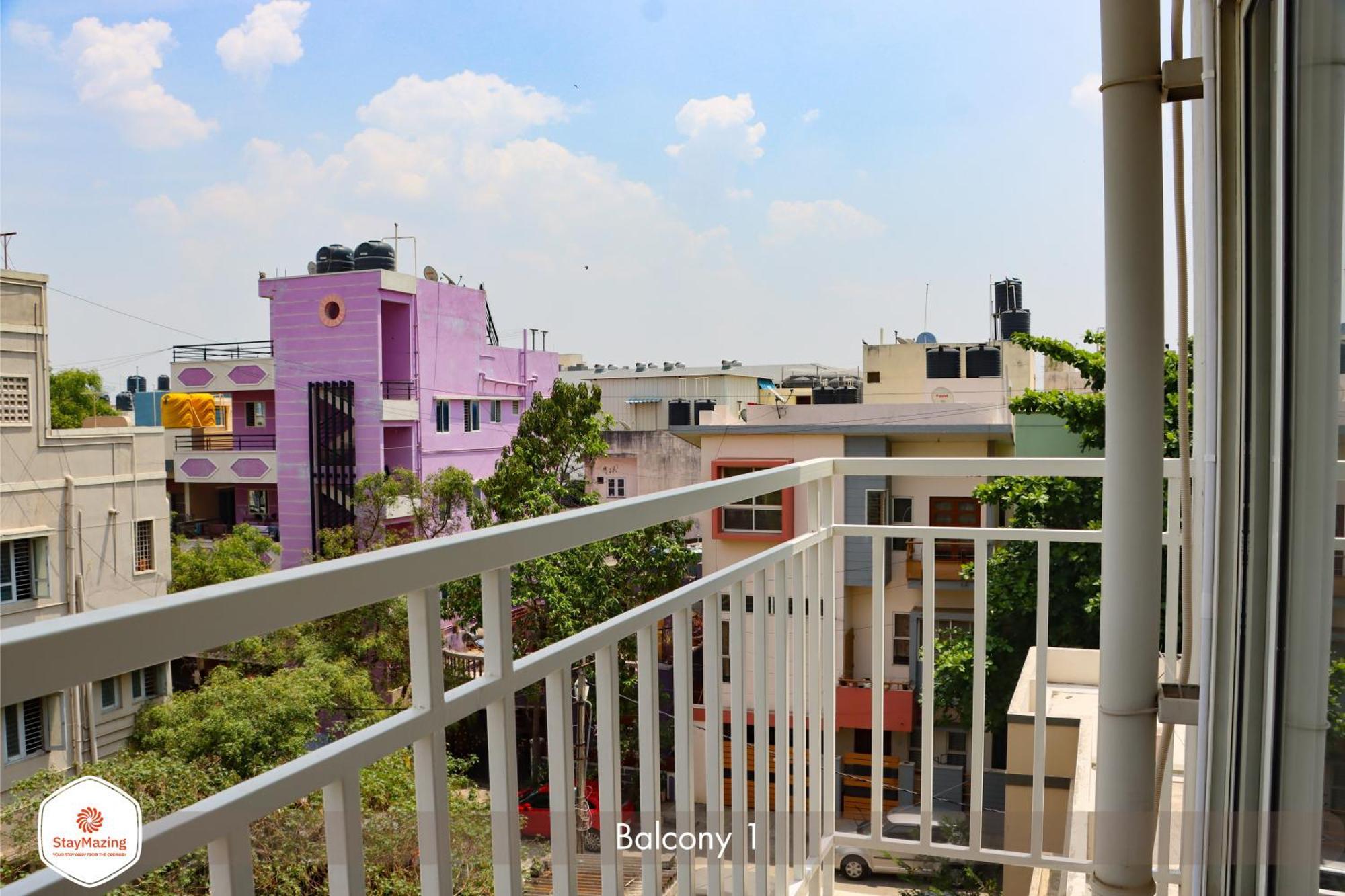 Apartment Staymazing Boutique Ac Apartments-manyata,hebbal-1,2&3 Bhks-30mins To Airport *
