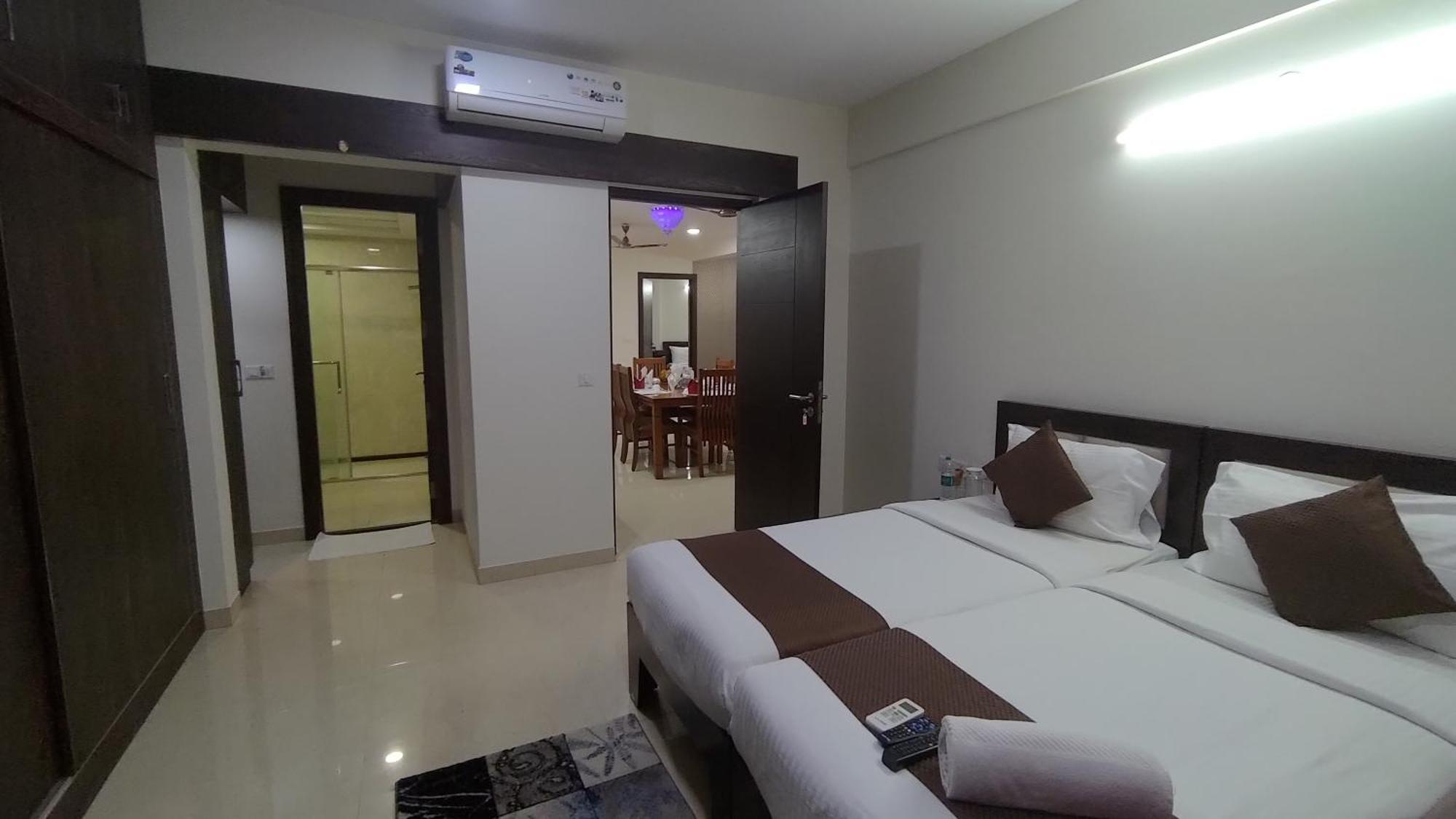 Entire 3 Bhk Corporate Service Manyata Tech Park Hebbal Apartment Bangalore