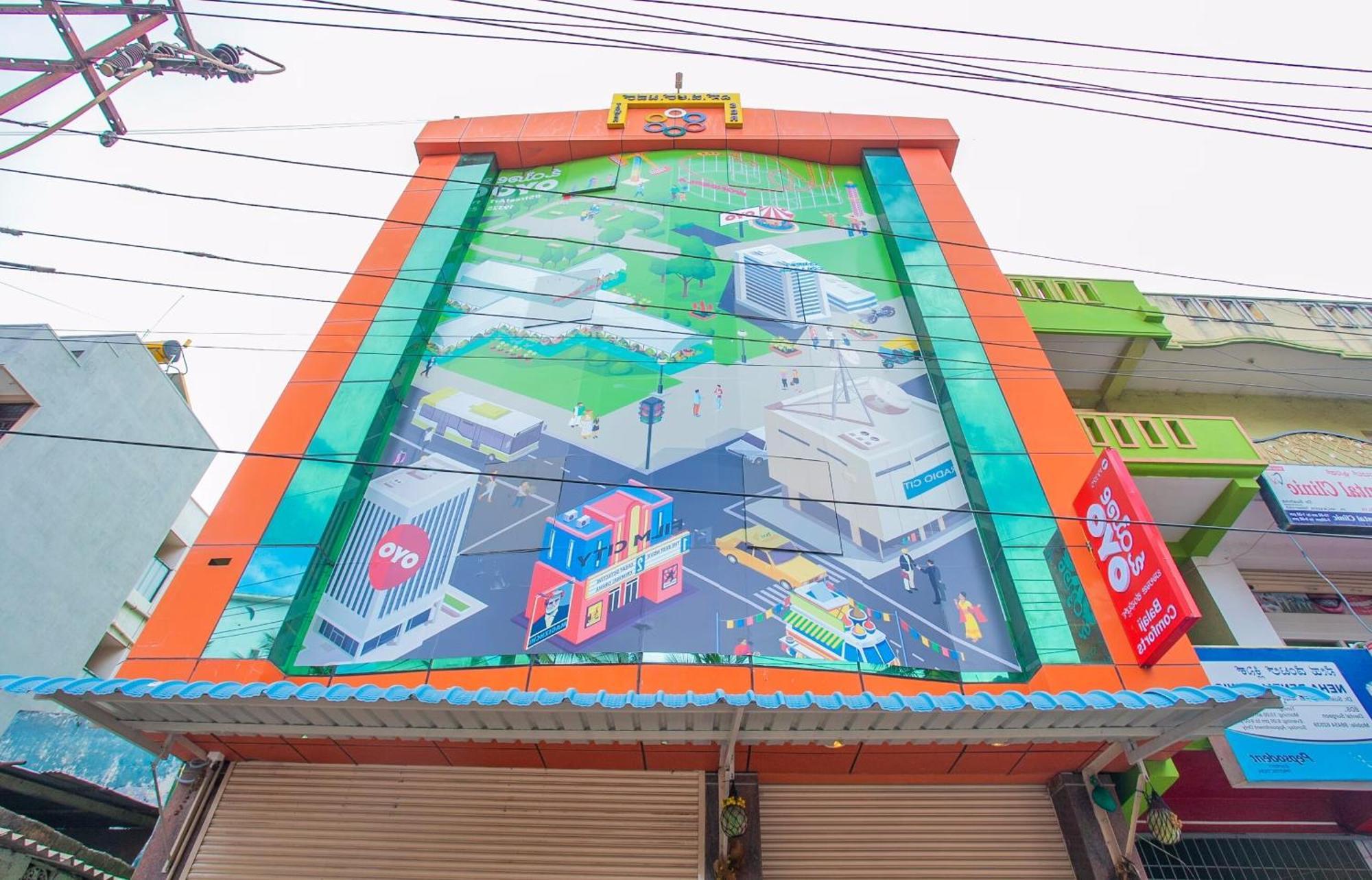 Hotel O Sri Hari Premium Comforts Near Sandhya Digital K Theatre 4*