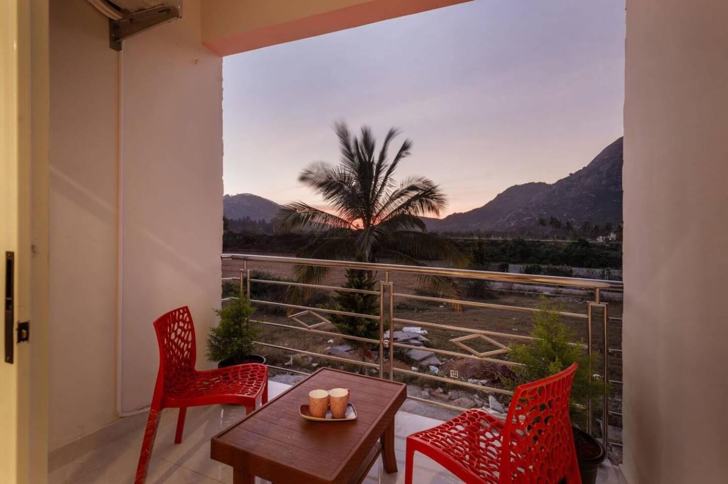 In Skandagiri Villa Bangalore