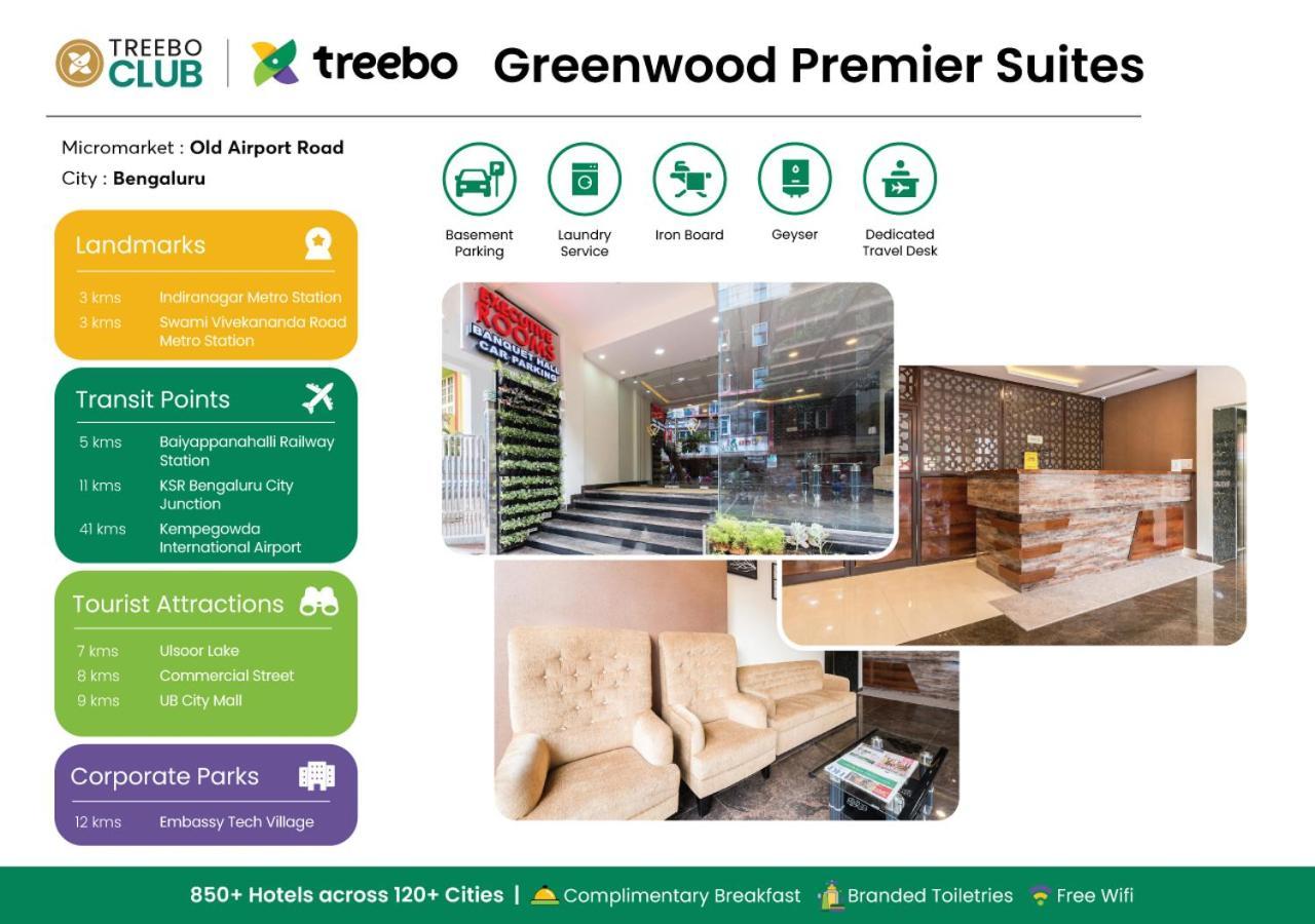 Treebo Greenwood Premier Suites, Old Airport Road Hotel Bangalore