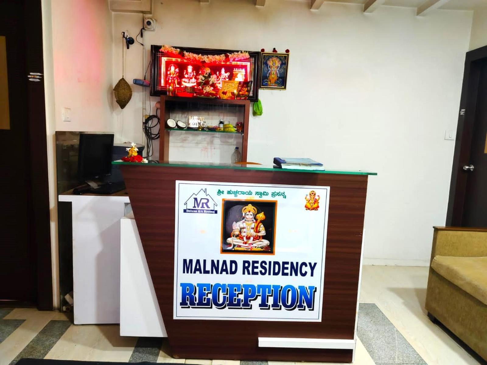 Malnad Residency Malleshwaram 2* Bangalore