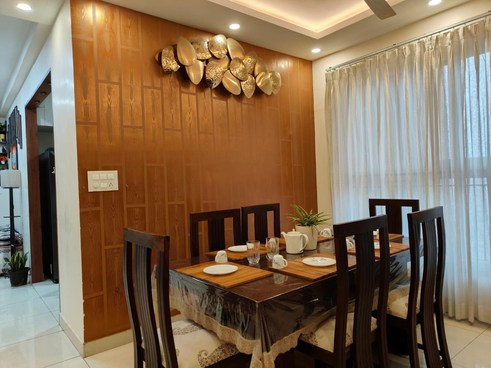 Apartment Charming 3bhk 100 Mbps- 19th Floor For Family