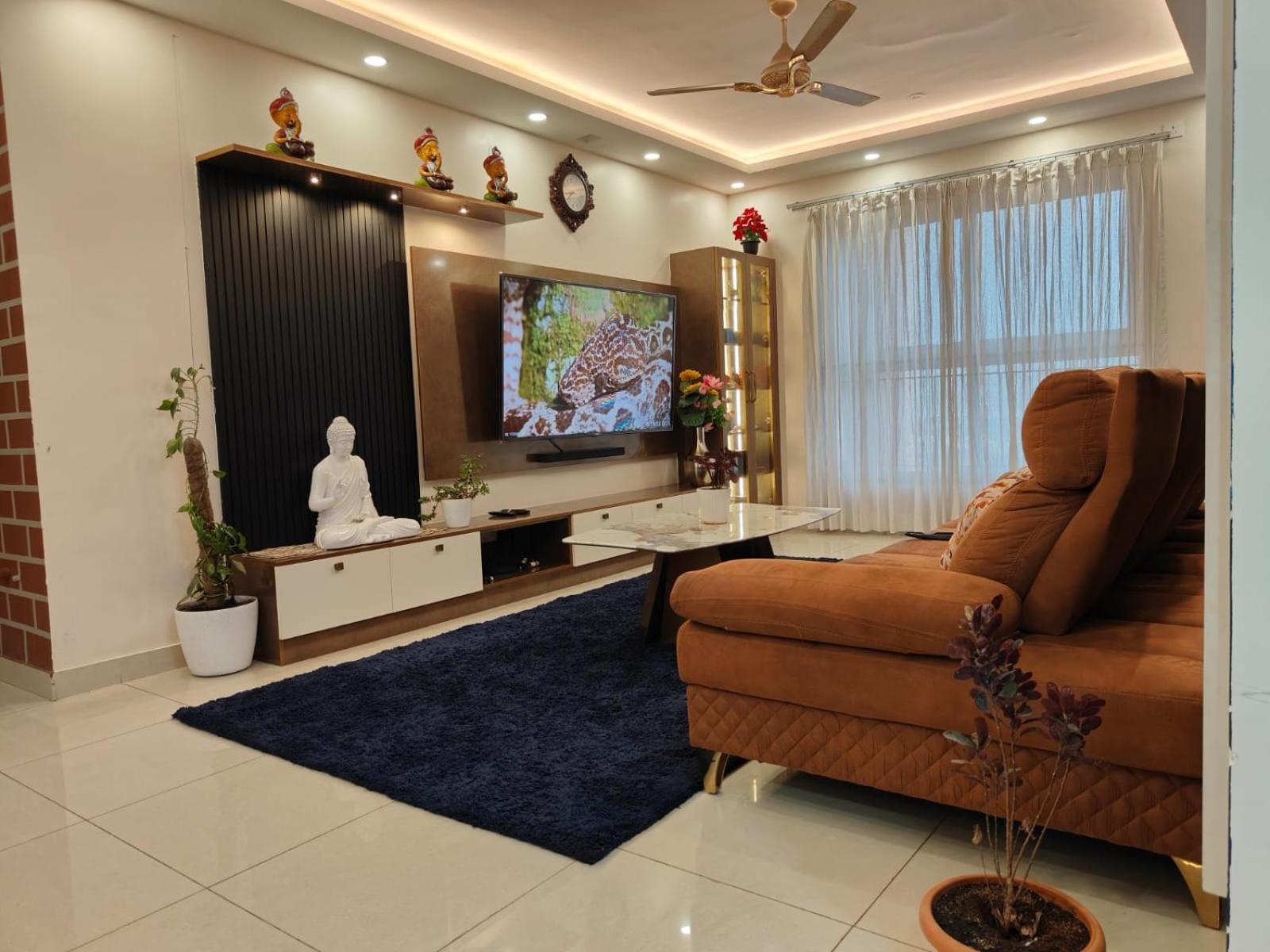 Charming 3bhk 100 Mbps- 19th Floor For Family Apartment *