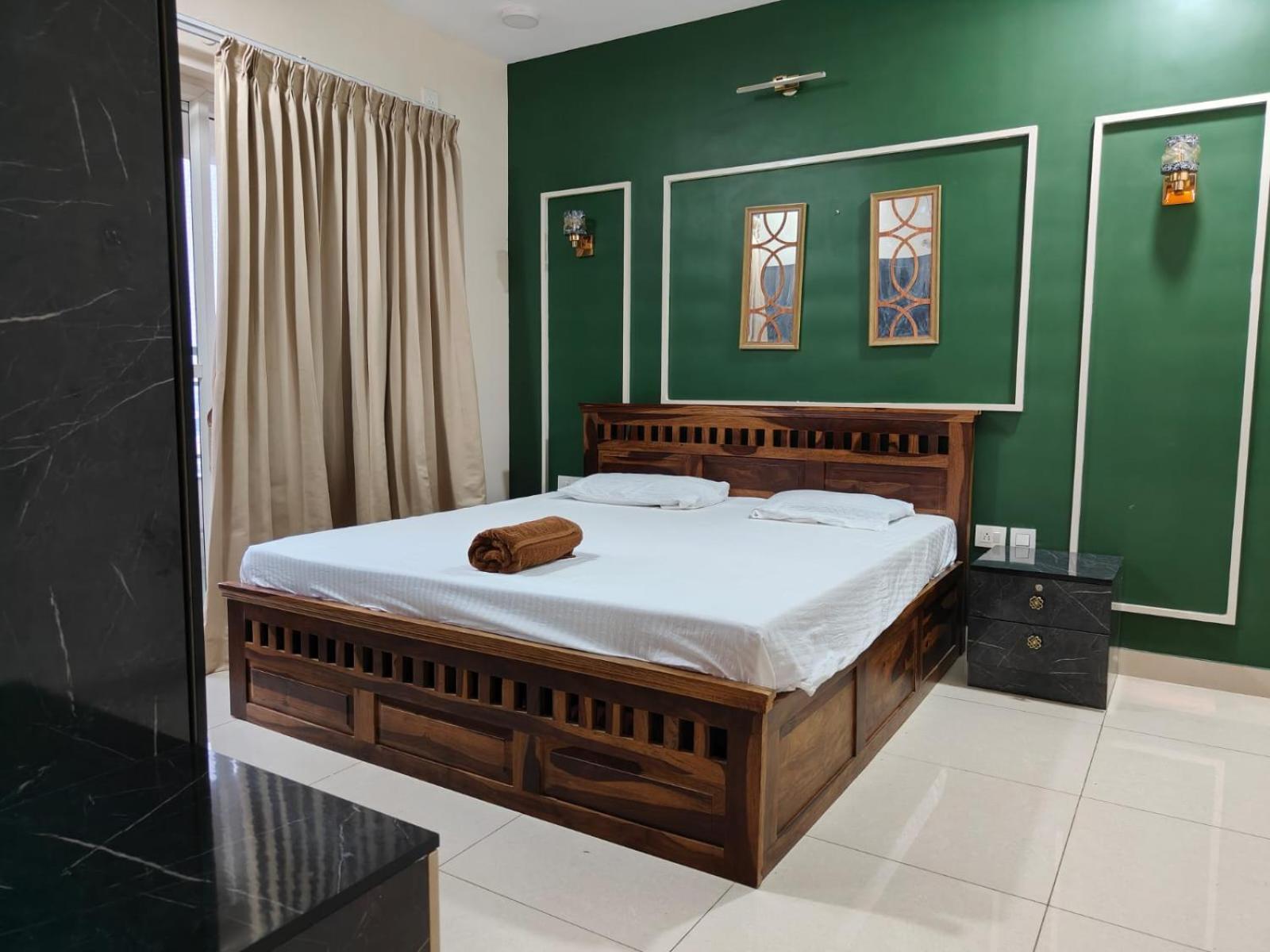 Apartment Charming 3bhk 100 Mbps- 19th Floor For Family *