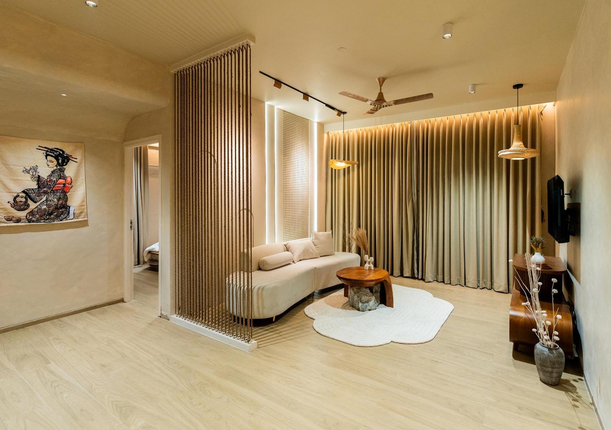 The Japandi Nest, Ultra Luxe 3bhk, Jayanagar- Great Location Apartment *