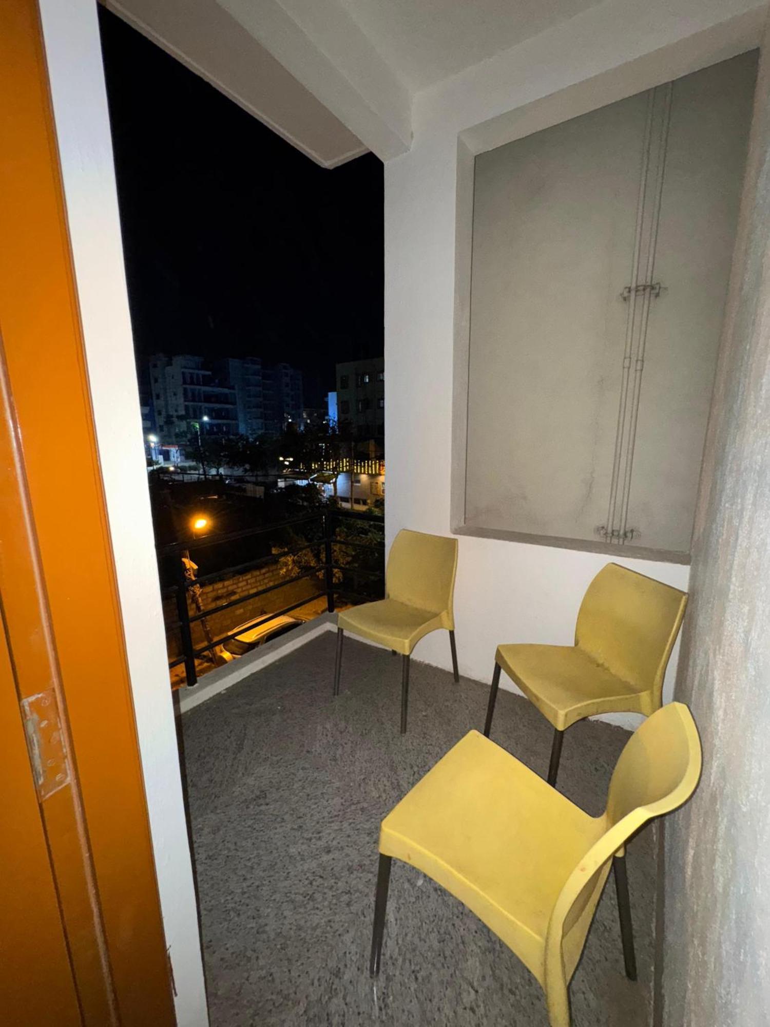 Oak Balcony Master Bedroom Bangalore