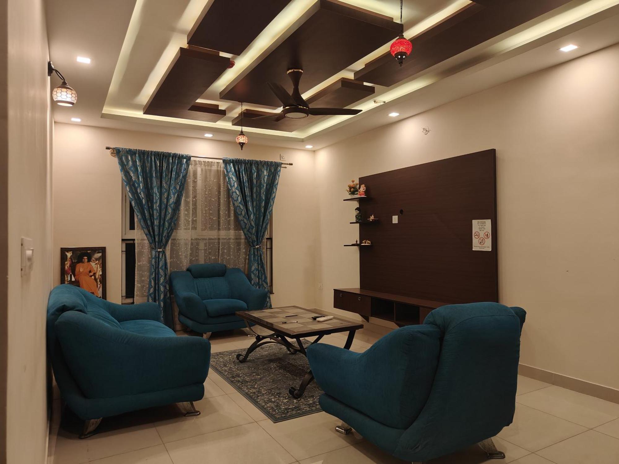 Marvellous 3bhk 34 Floor 100 Mbps - Veg Family Only Apartment *