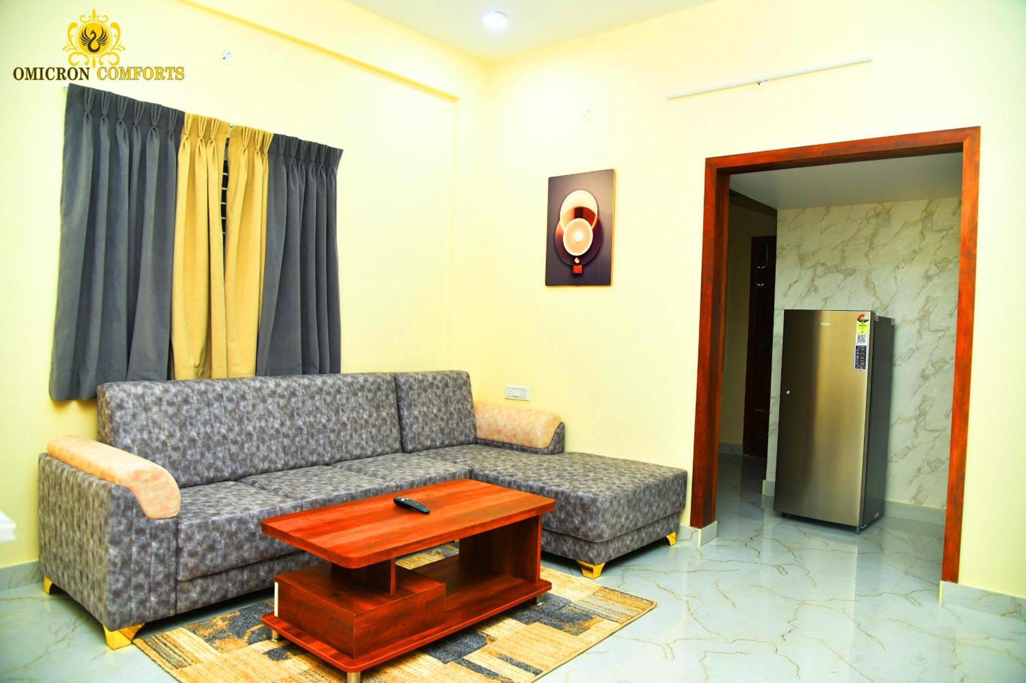 Omicron Comforts 1bhk 2bhk Service Apartment *