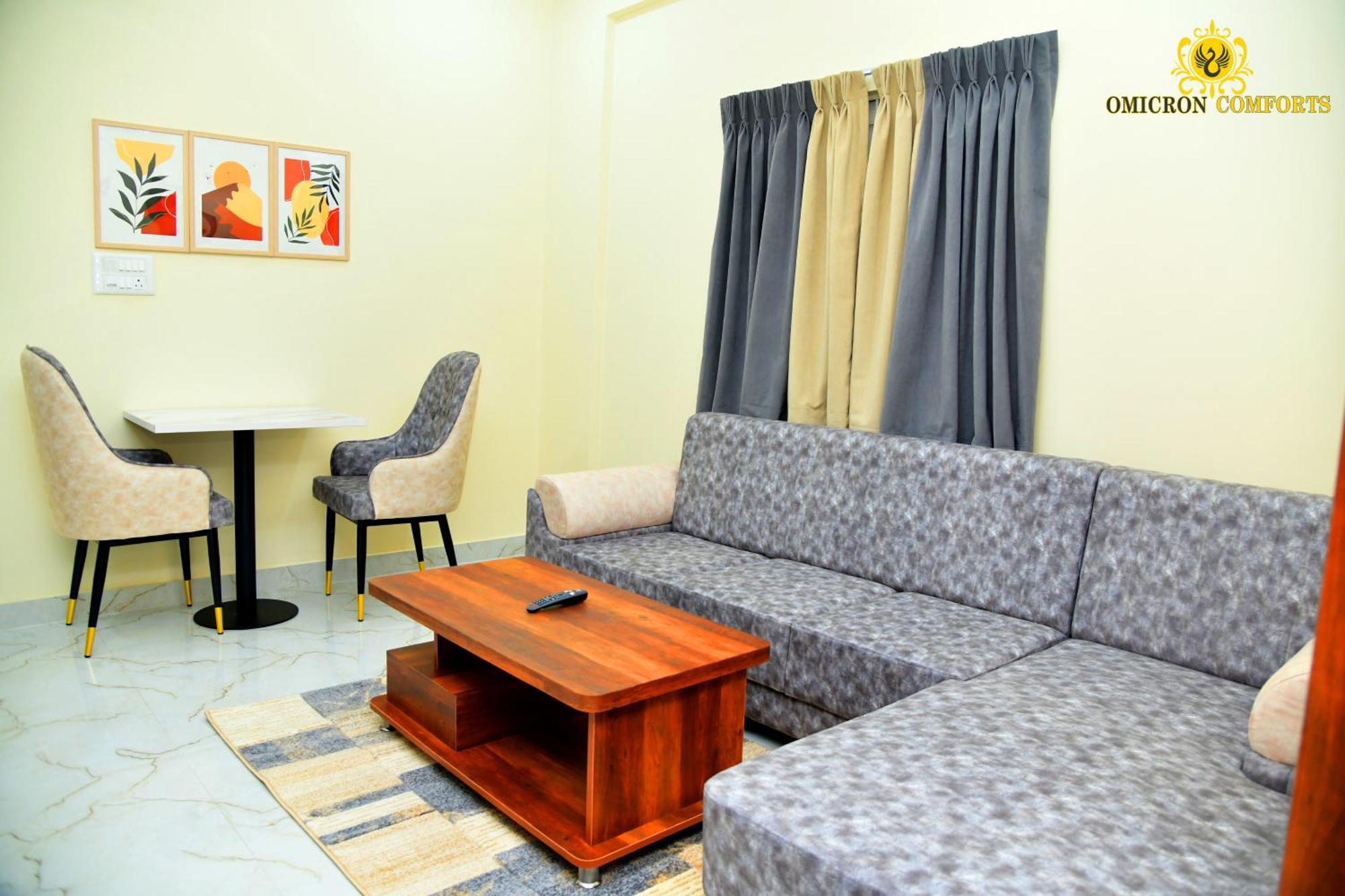 Omicron Comforts 1bhk 2bhk Service Apartment