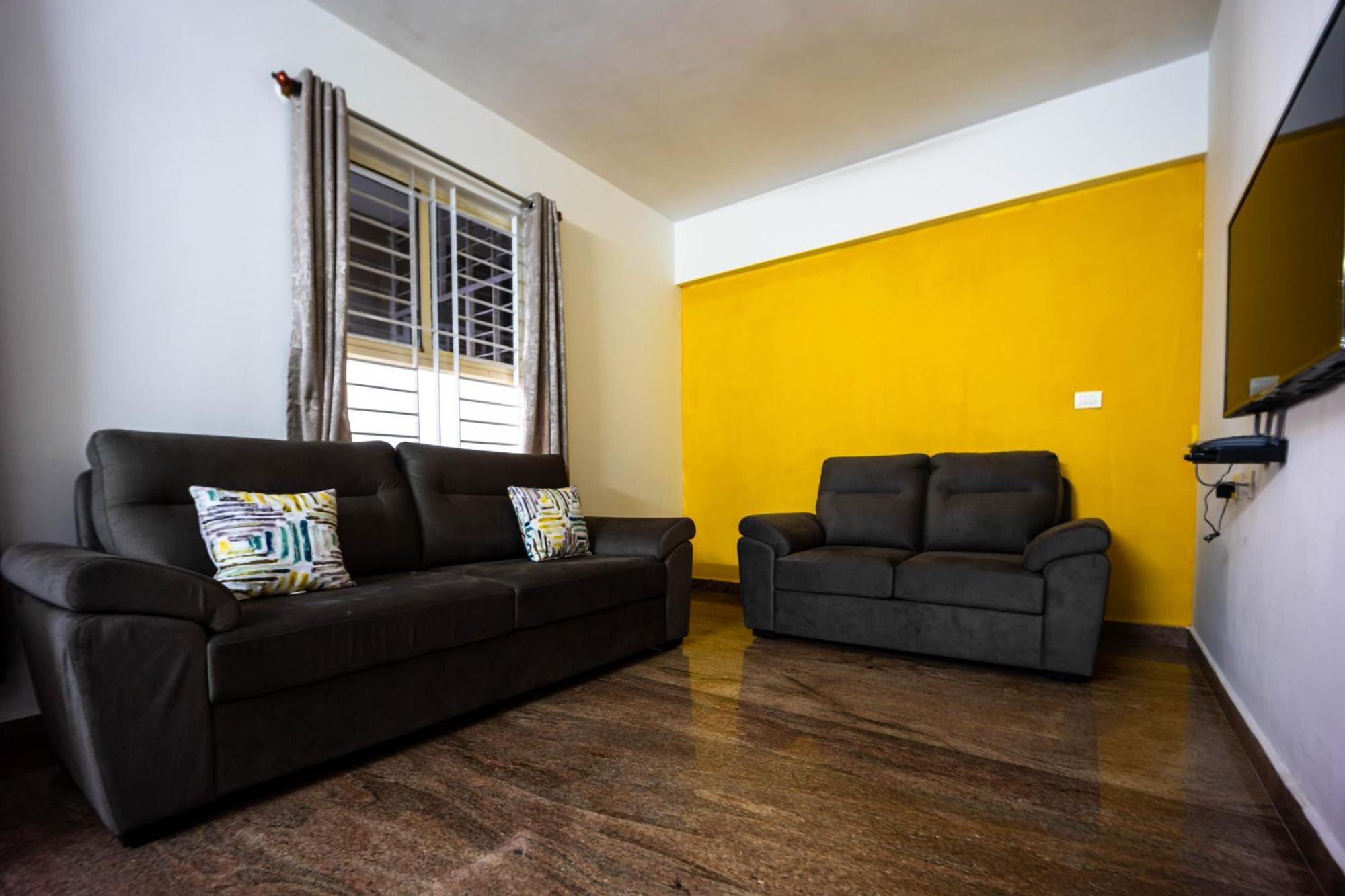 Hrbr Enclave One Bhk With Fully Furnished Apartamento Bangalore