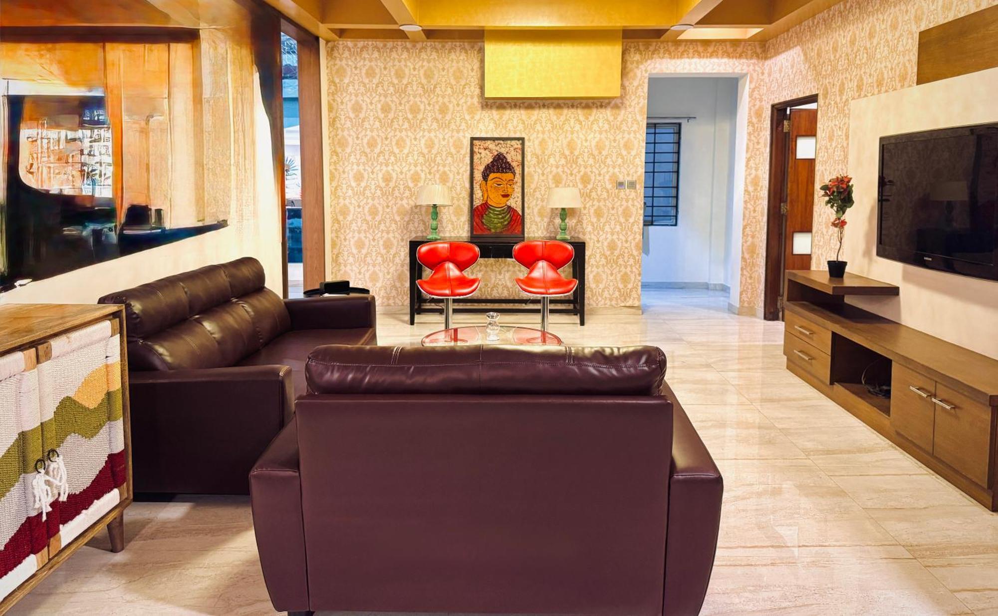 4 Bhk Luxury Penthouse- Sliceinn Velvet, Wilson Garden, Homestay *