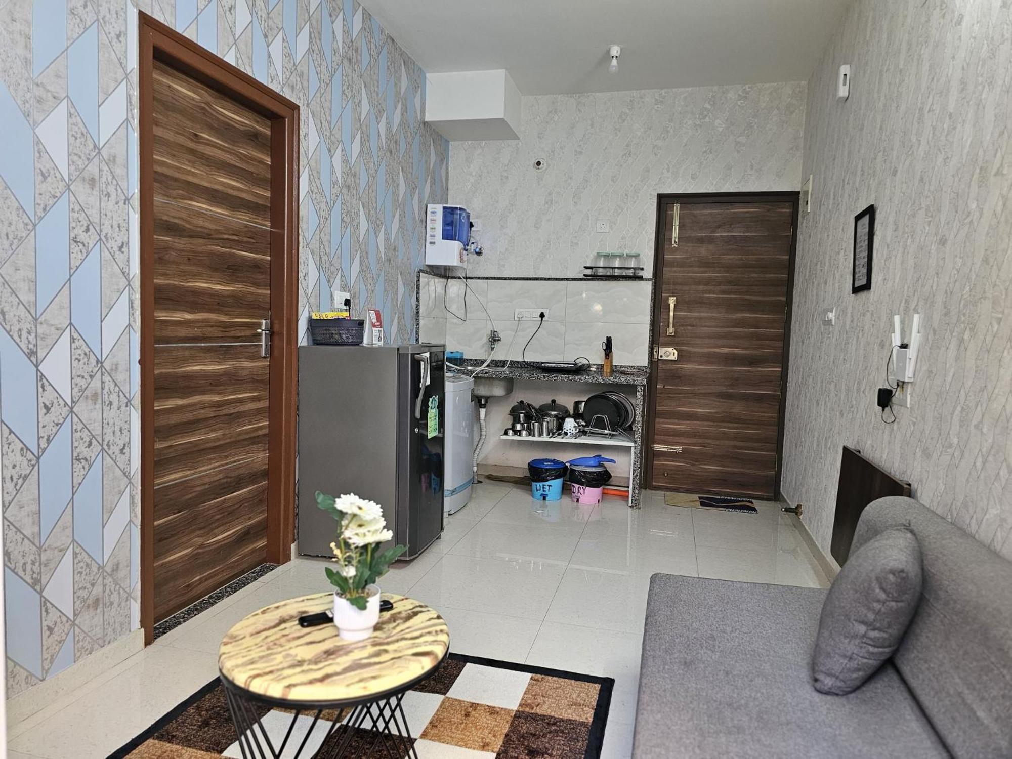 Compact Yet Beautiful 1bhk 105 Apartment *