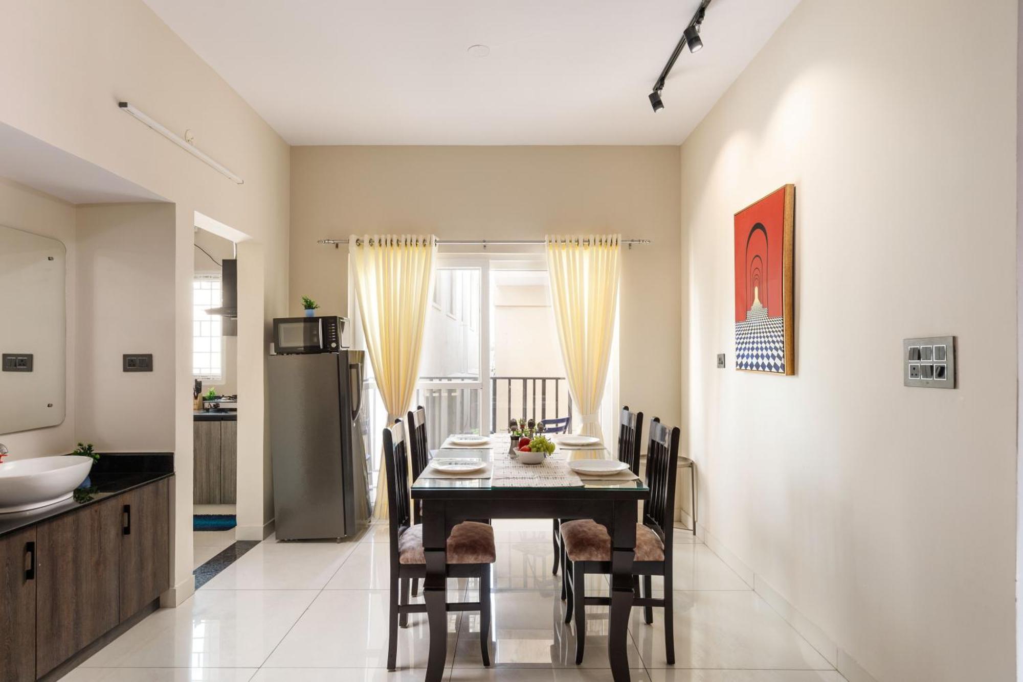 Apartment Bluo 2bhk Koramangala - Kitchen, Lift, Parking Bangalore