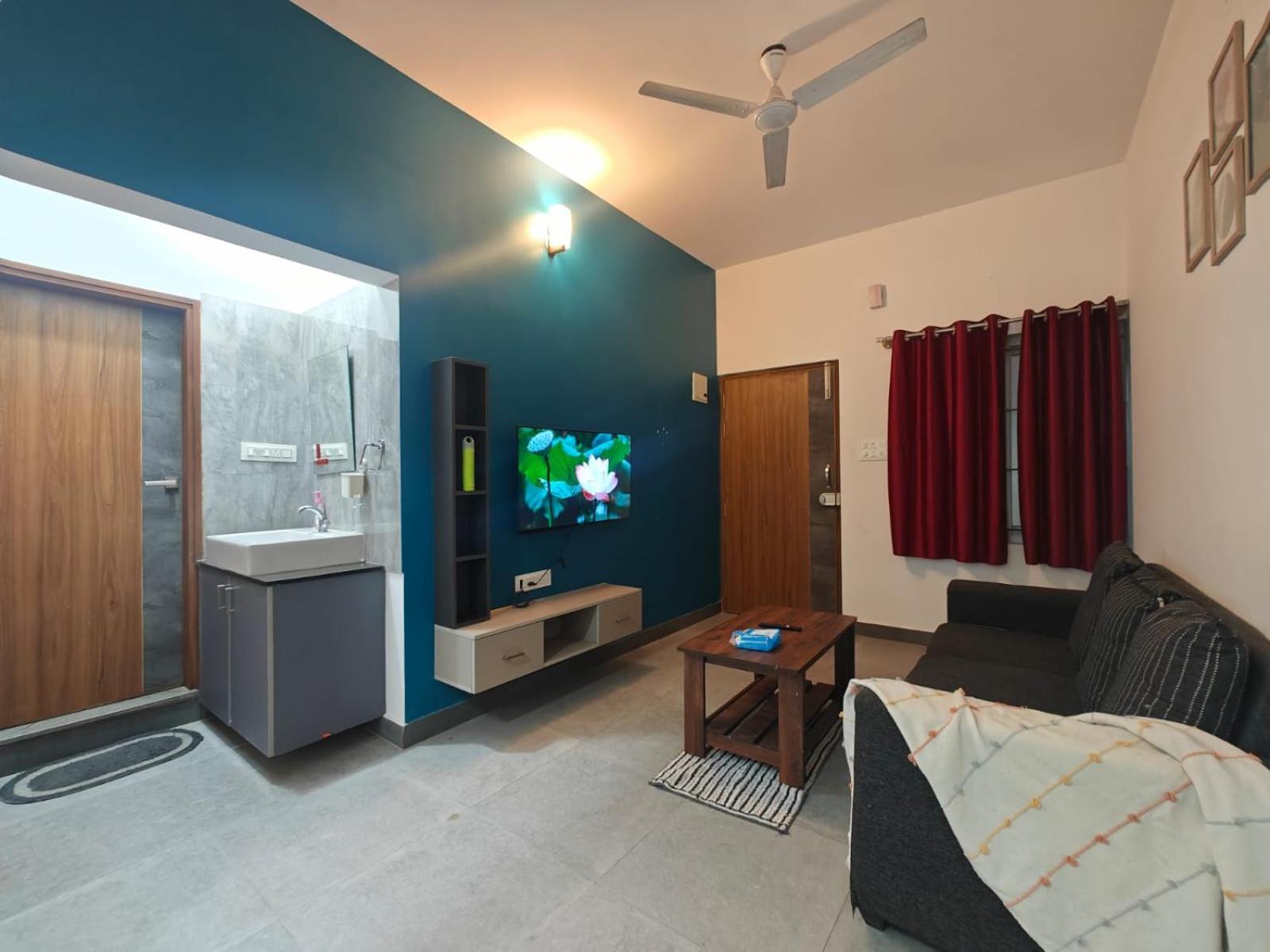 Apartment Aurora Cozy 1 Bhk Haralur Bangalore