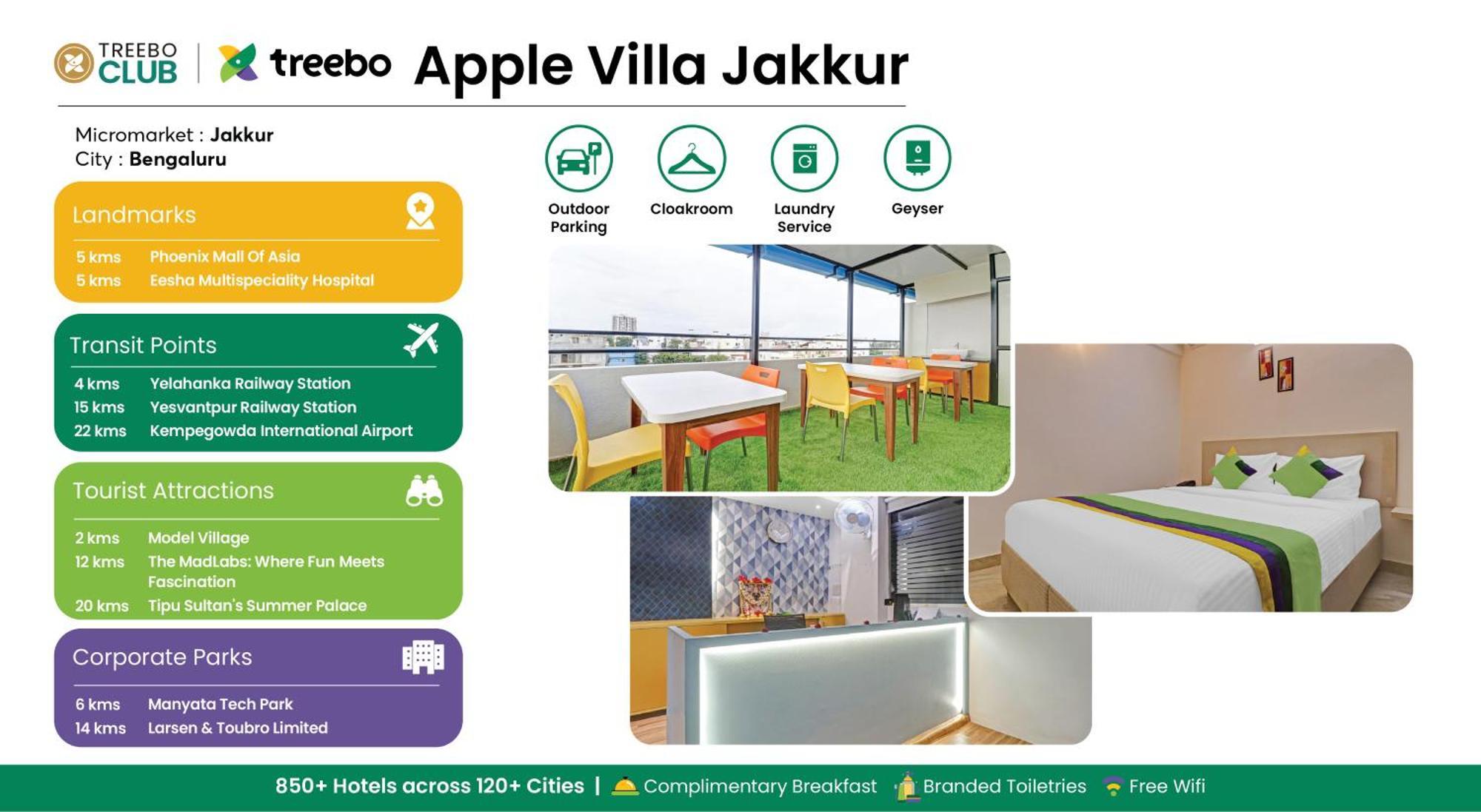 Treebo Apple 3* Bangalore