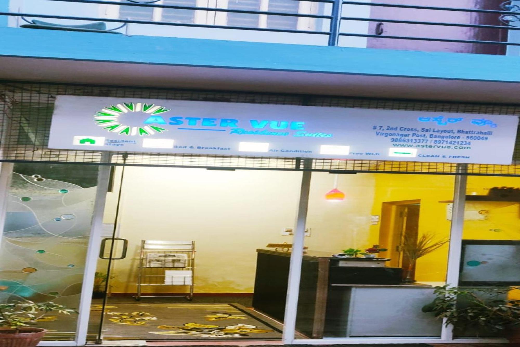 O Aster Vue ,near K R Puram , Bhattarahalli Signal Hotel