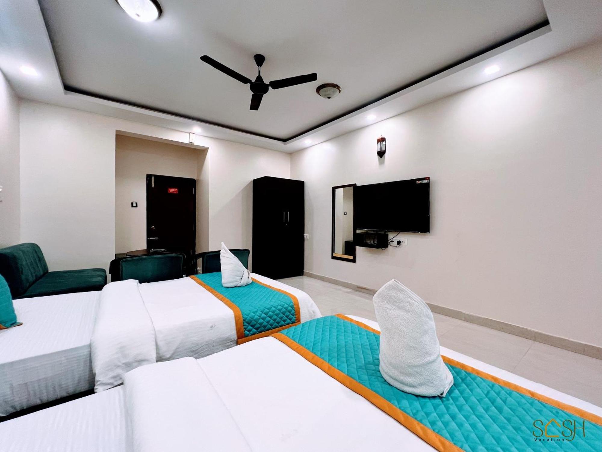 Well-equipped Ac, Wifi, Smart Tv &