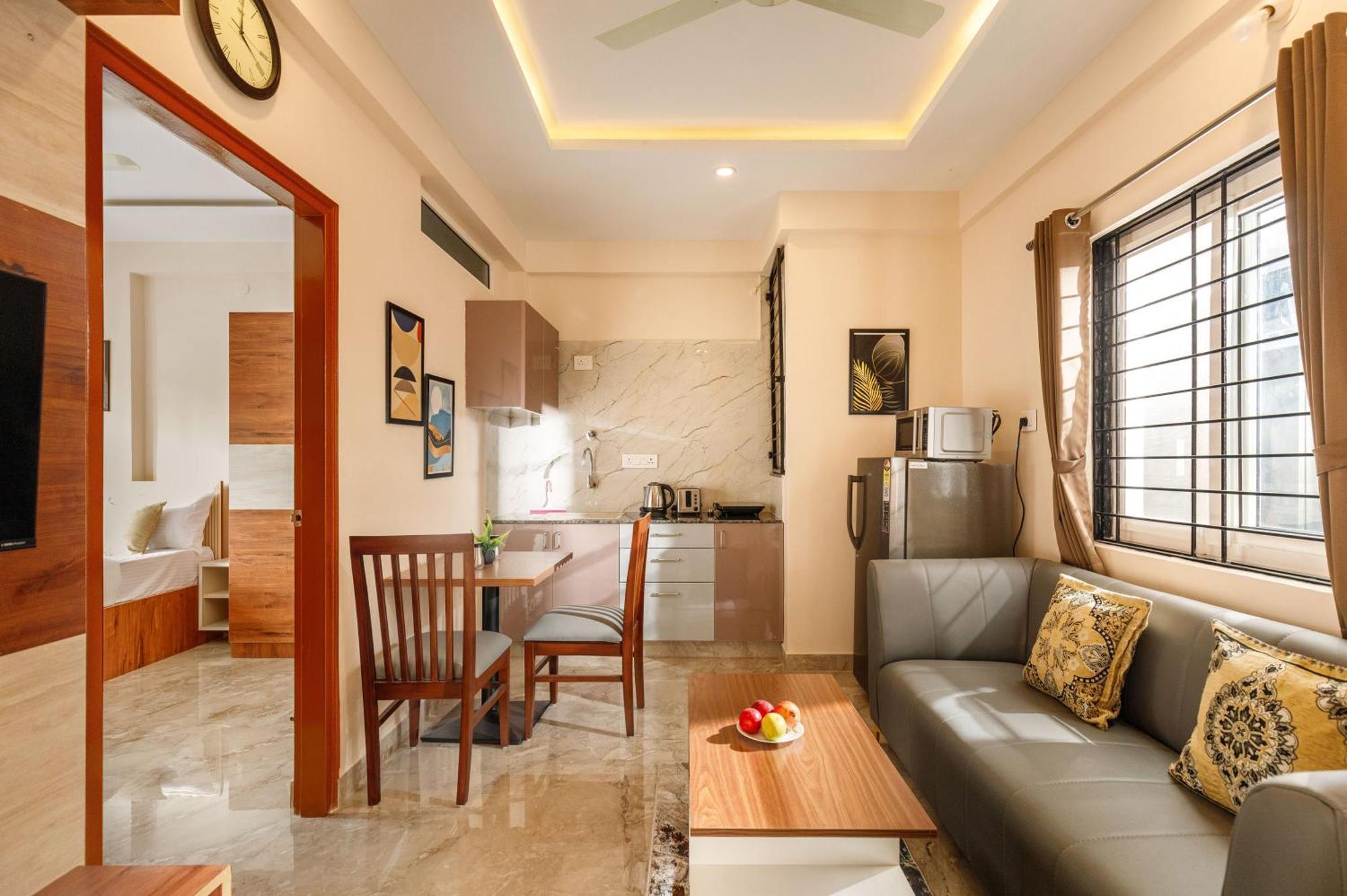 Apartamento Obs 1bhk With Balcony Koramangala Bangalore