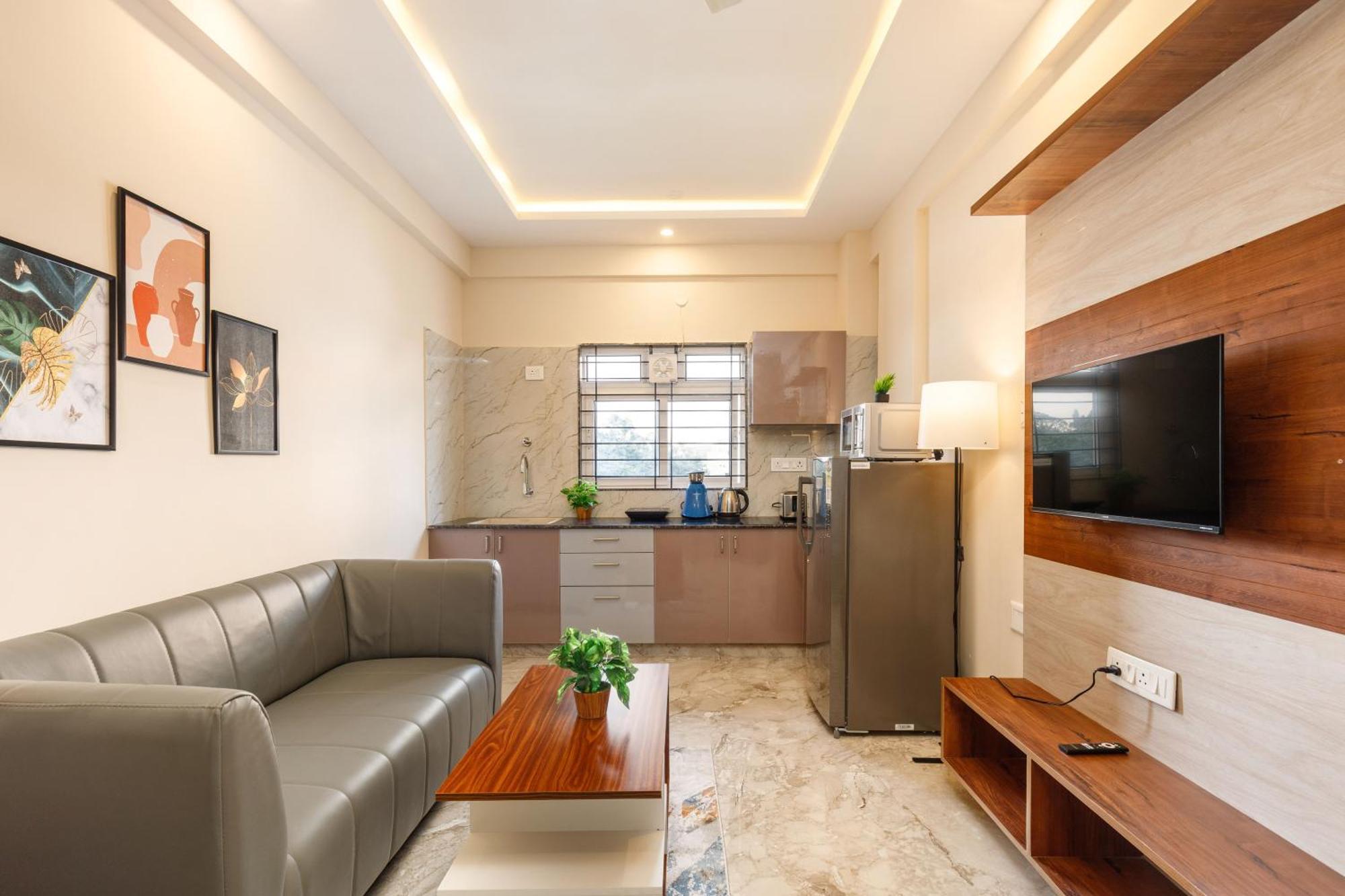 Obs 1bhk With Balcony Koramangala Apartamento *