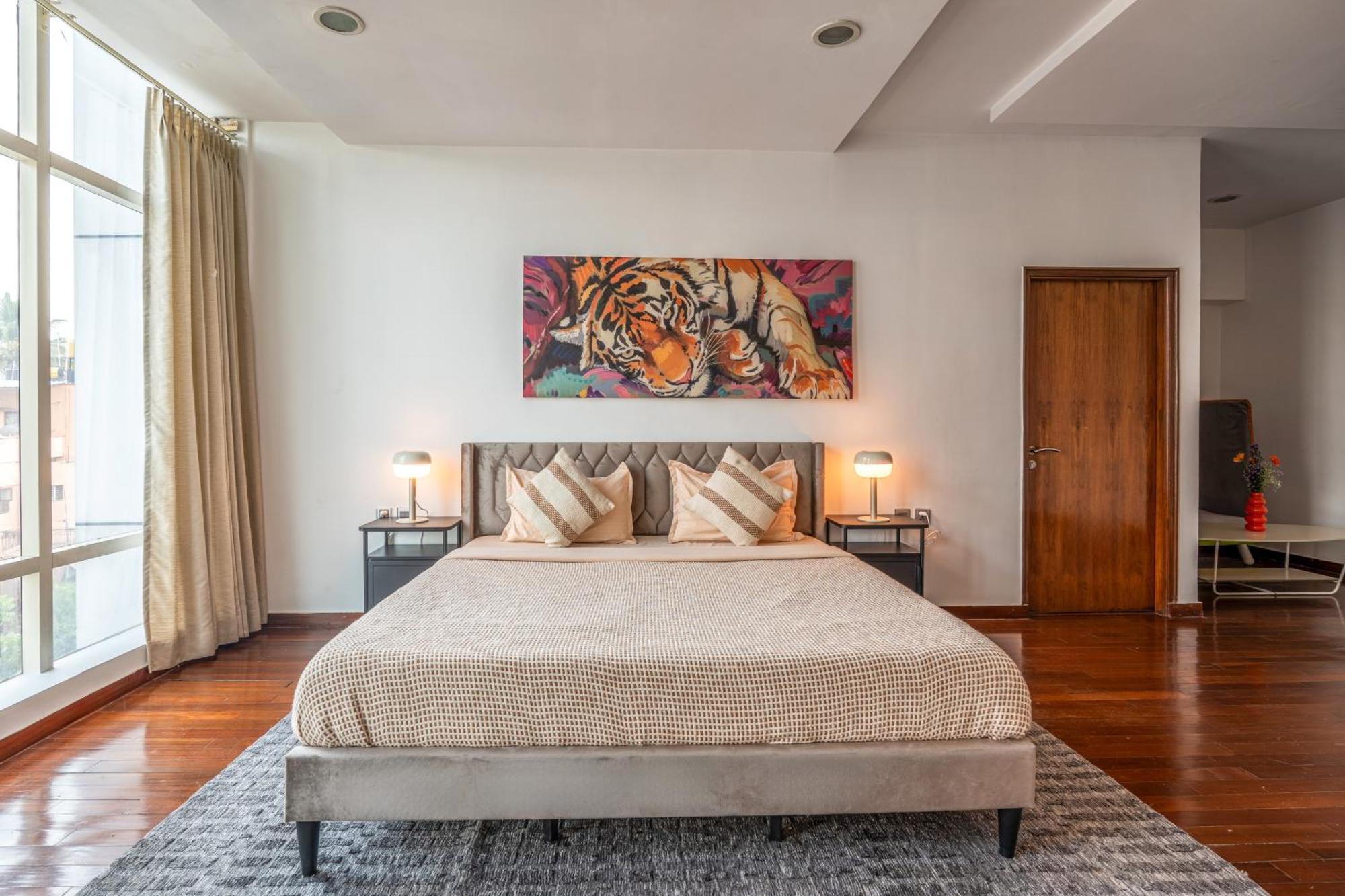 Homestay 4 Bhk Luxury Penthouse- Sliceinn Velvet, Wilson Garden,