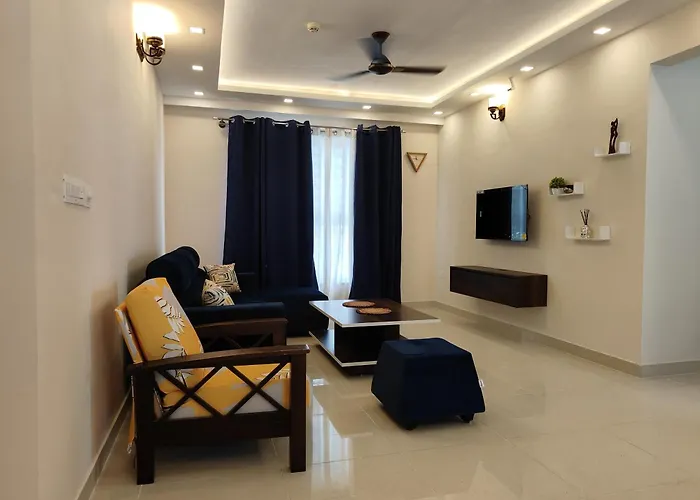 Spacious 3Bhk High Floor East Bangalore With Full Equipped Kitchen- 26A