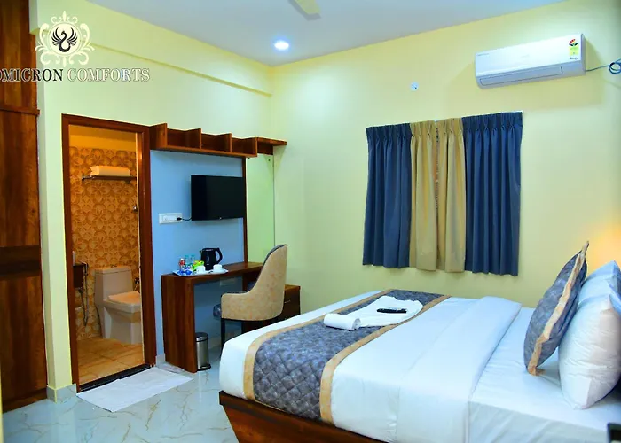 Deluxe Ac Room By Omicron Comforts-Manyata Tech Park