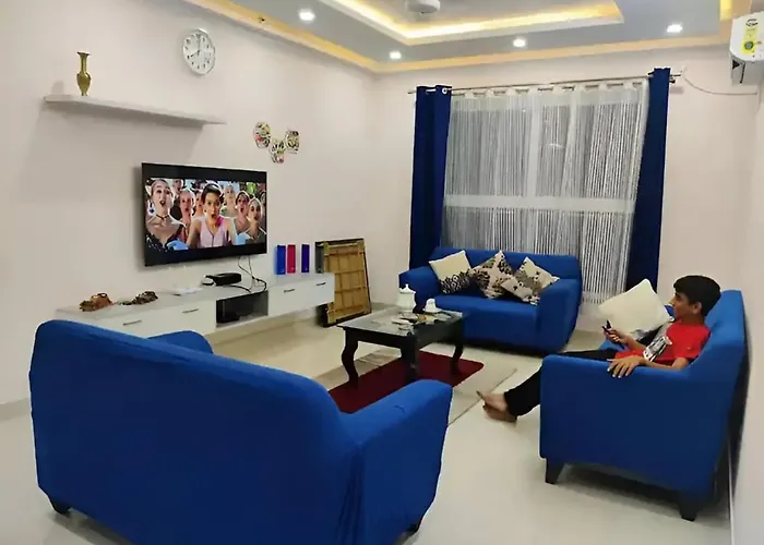 Spacious 3 Bhk Inhigher Flr With Sunset, Lake View