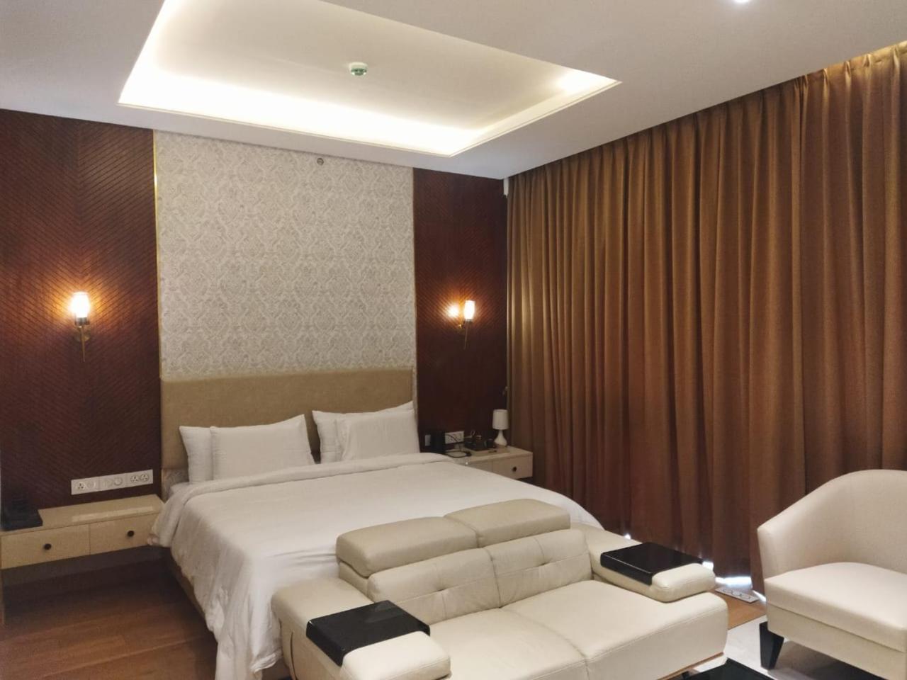 At Leela Residencies. Bangalore